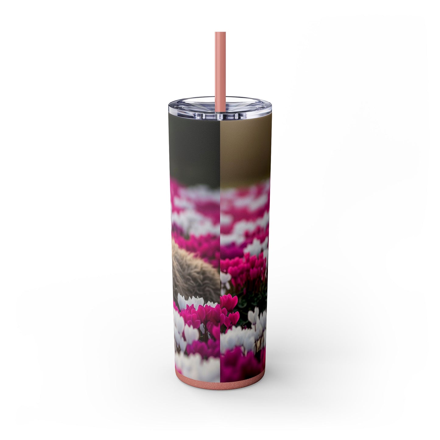 Bergamasco Sheepdog Tumbler with Straw, 20oz