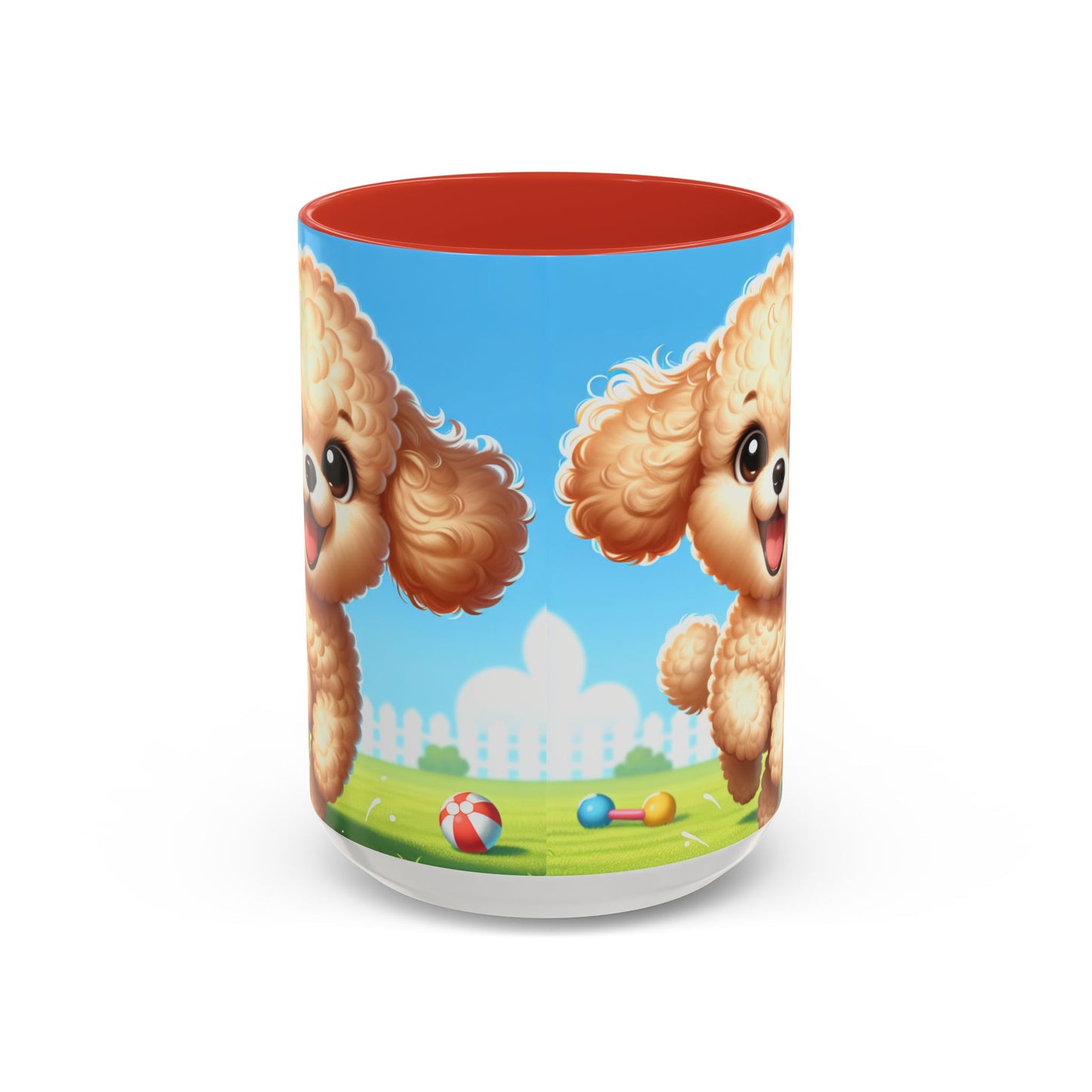Miniature Poodle Accent Coffee Mug - Perfect Gift for Dog Lovers