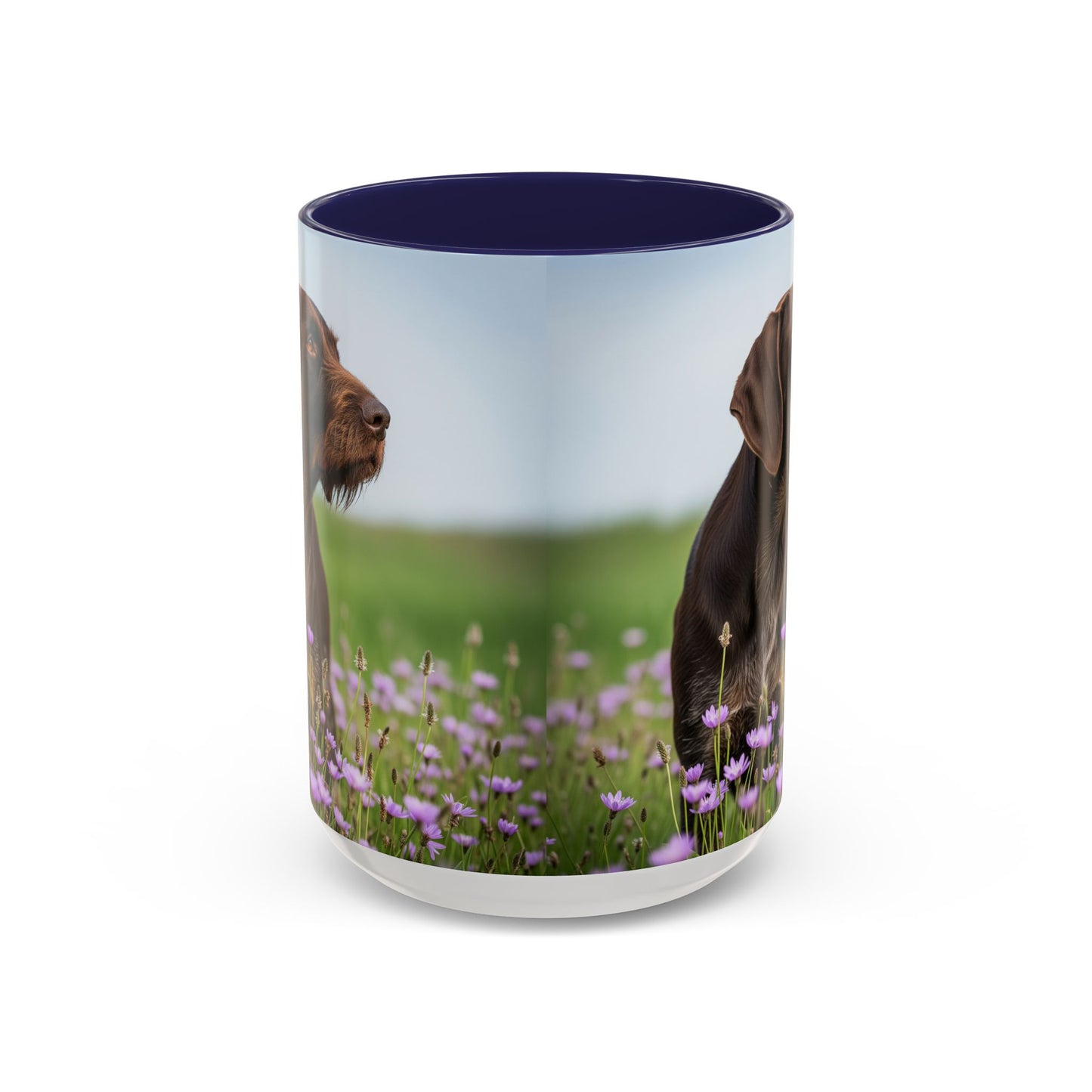 German Wirehaired Pointer Accent Coffee Mug - Perfect Gift for Dog Lovers