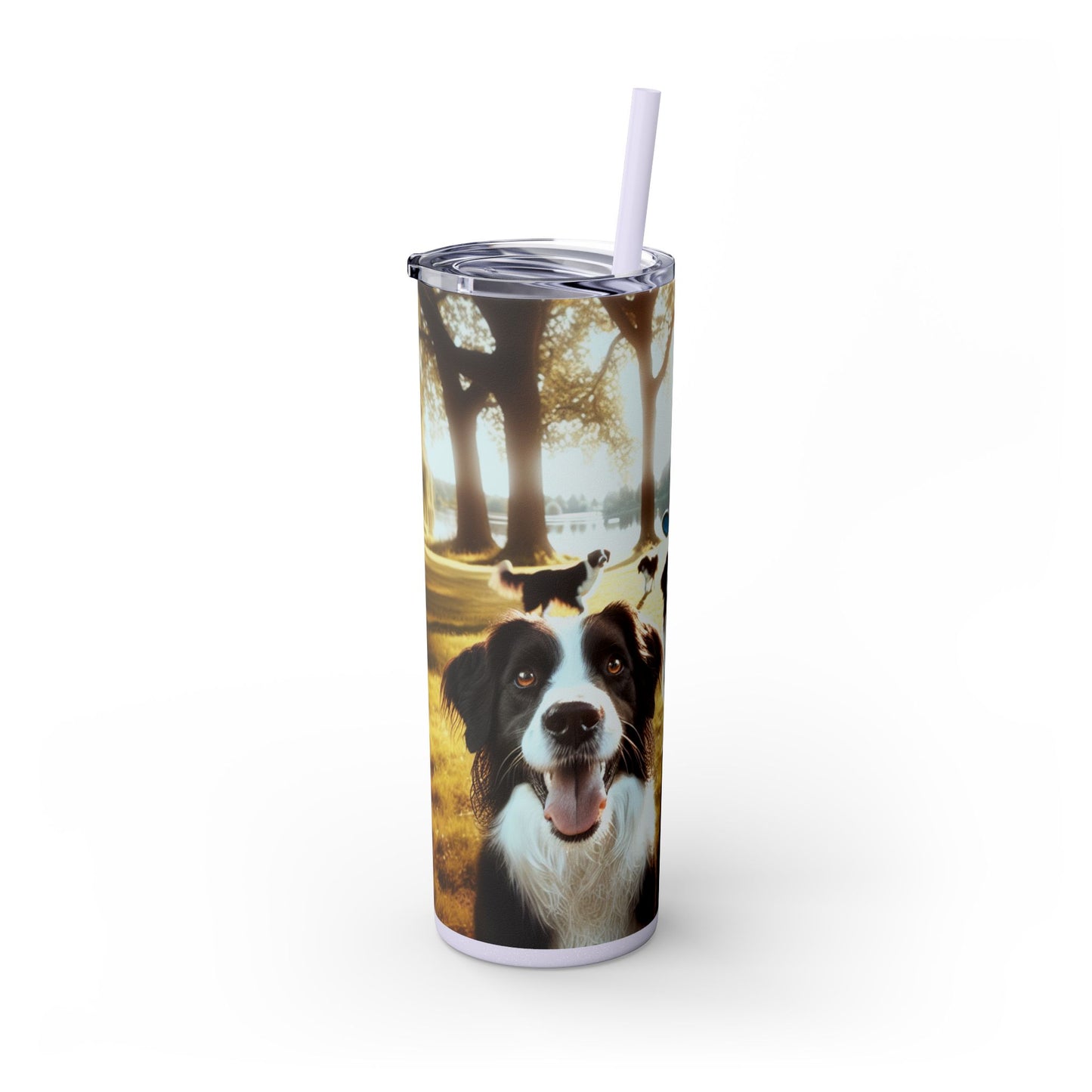 Stabyhouns Tumbler with Straw, 20oz