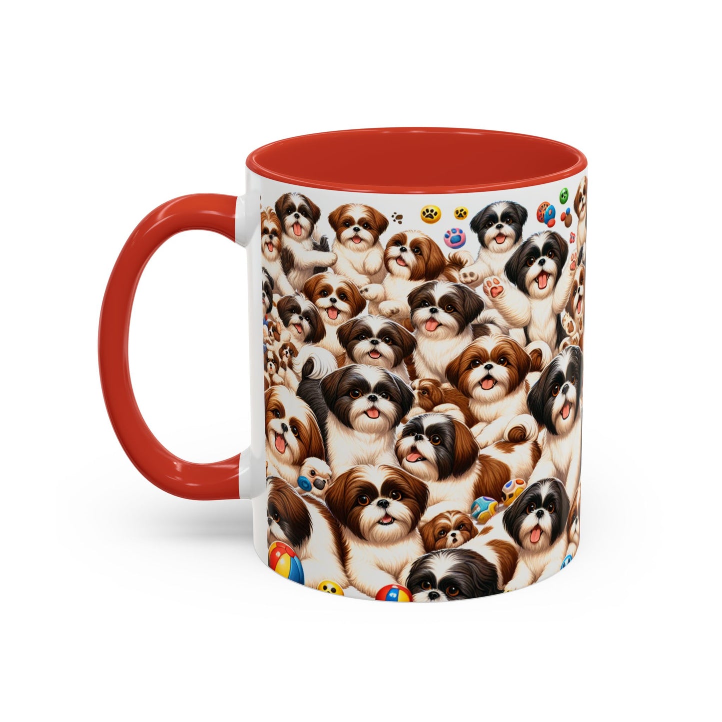 Shih Tzu Accent Coffee Mug - Perfect Gift for Dog Lovers