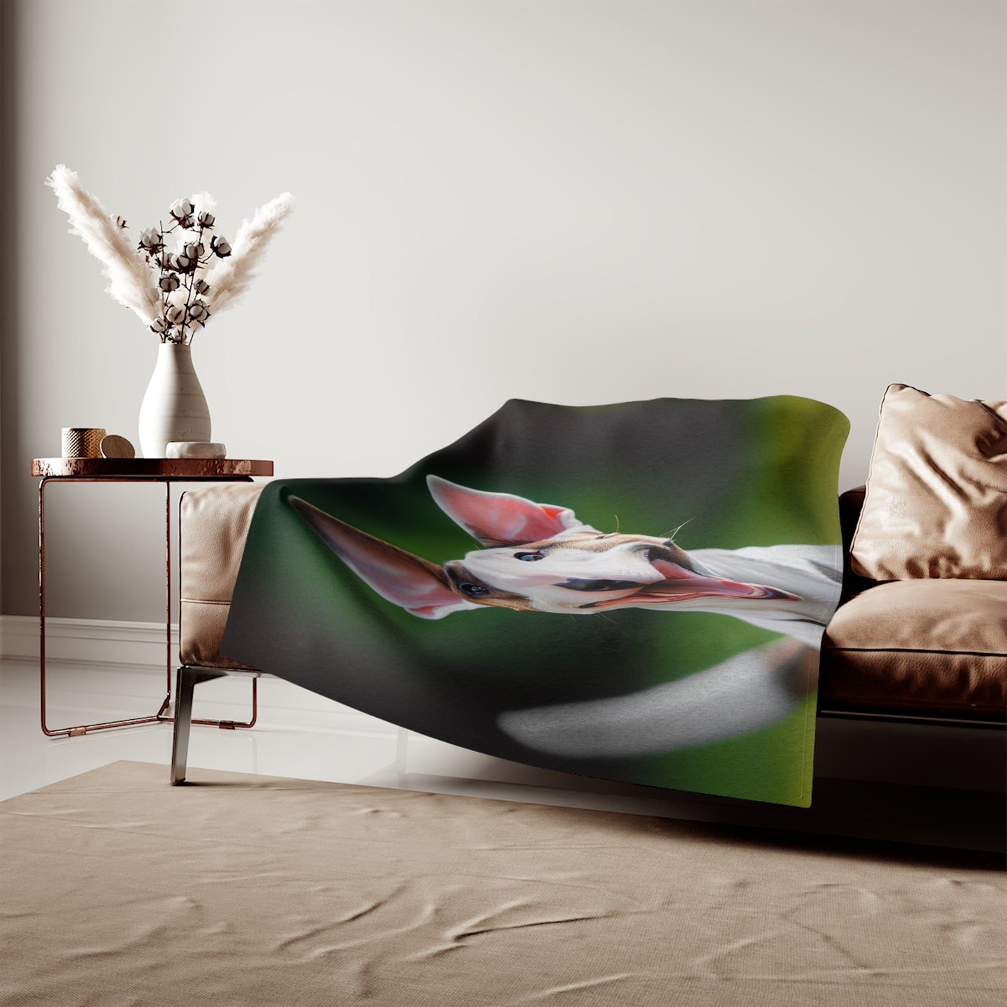 Bull Terrier Sweatshirt Blanket