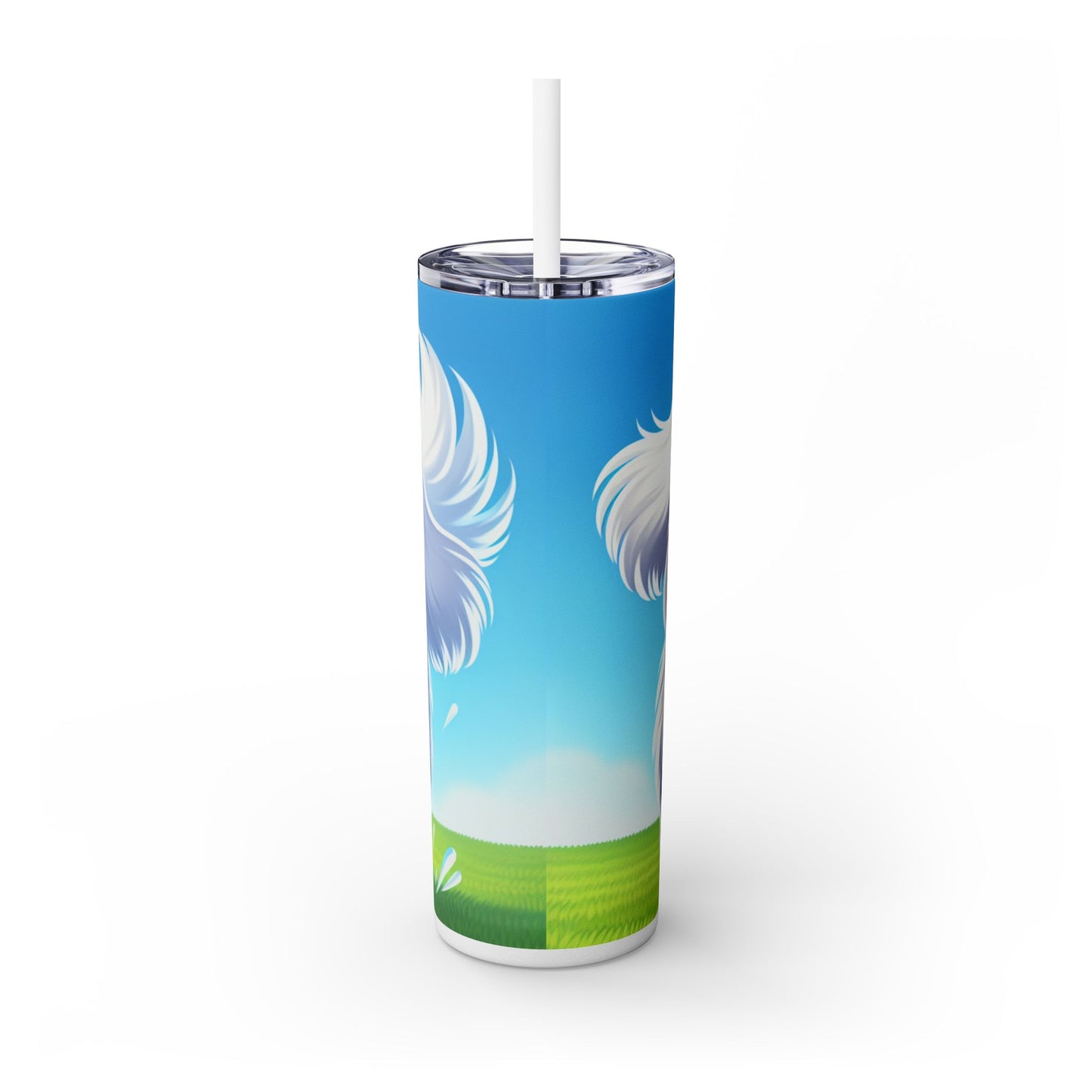 Maltese Tumbler with Straw, 20oz