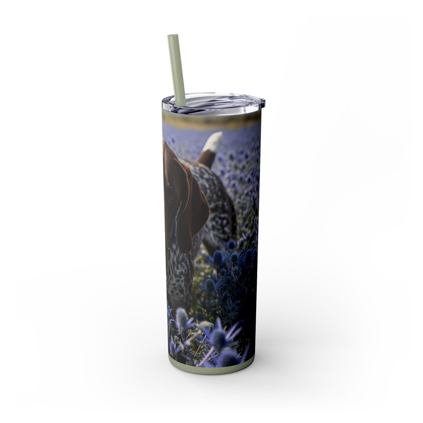 German Shorthaired Pointer Tumbler with Straw, 20oz