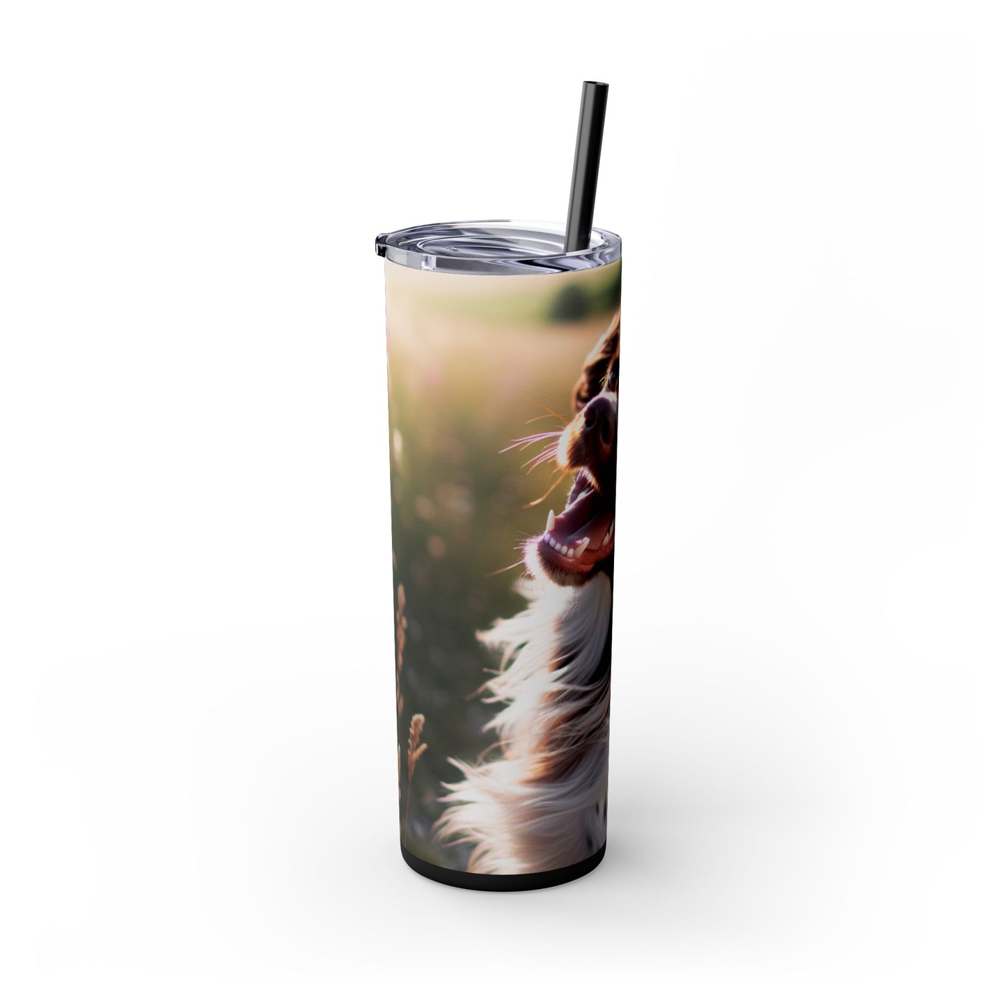 Small Munsterlander Tumbler with Straw, 20oz