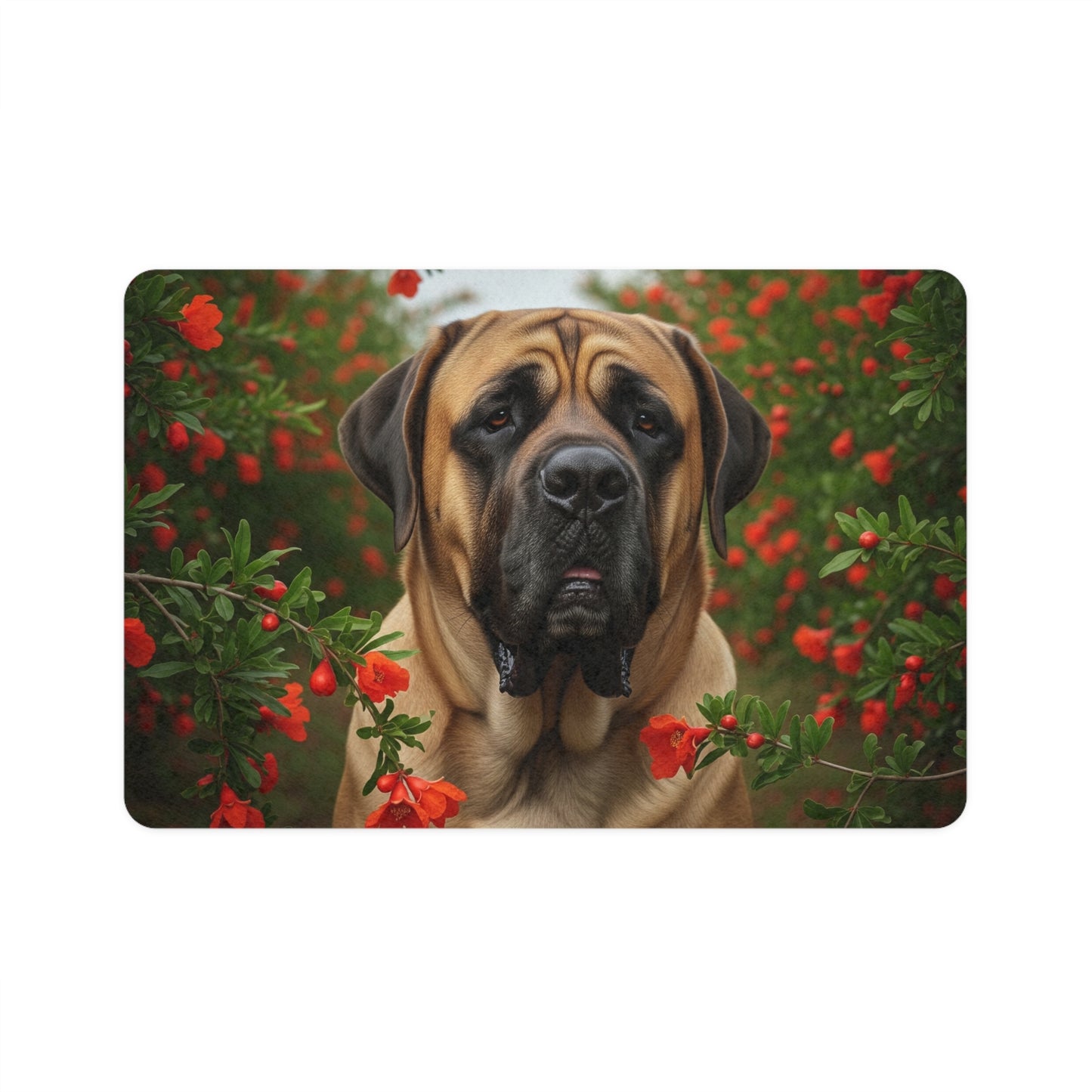 Pet Food Mat (12x18) - Mastiff