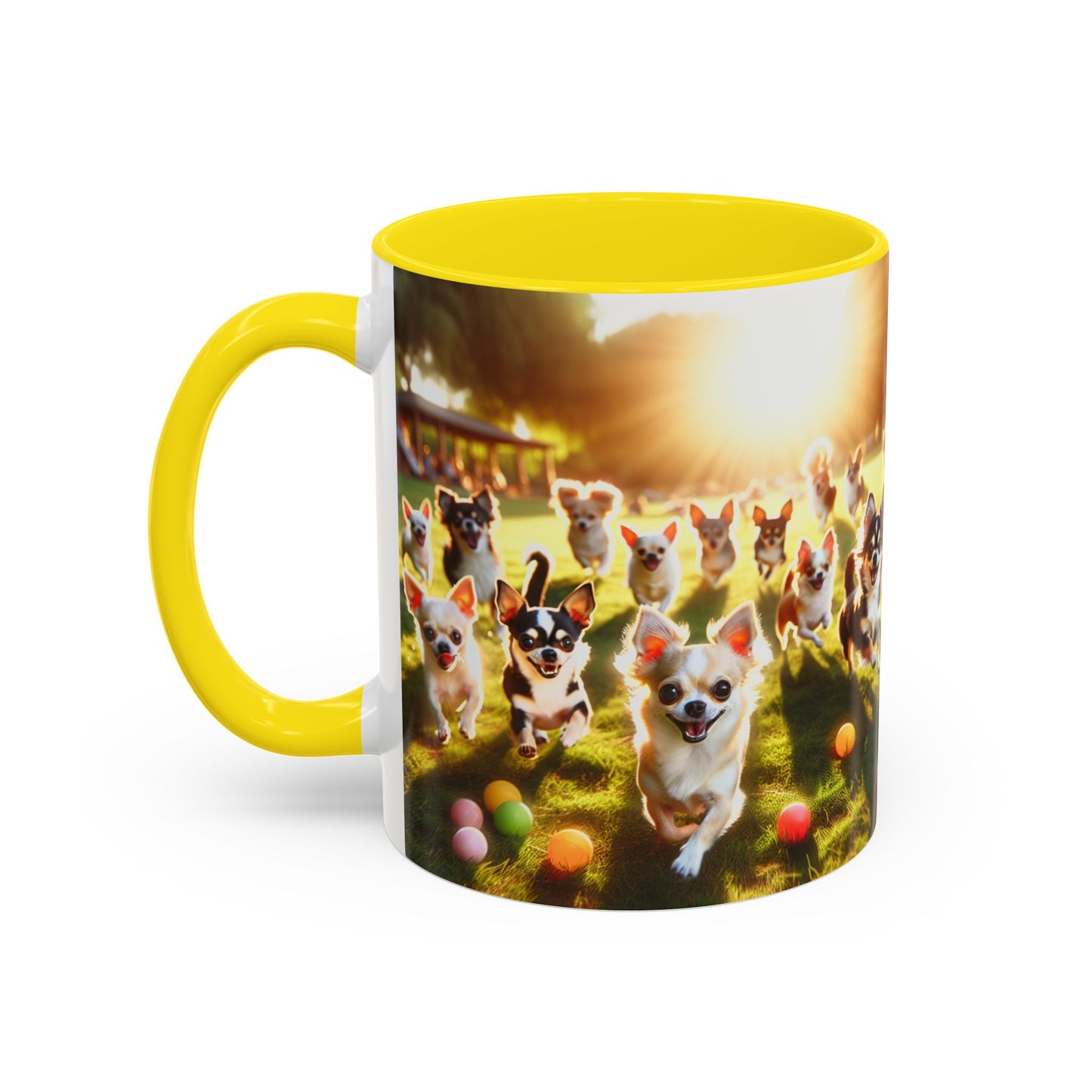 Chihuahua Accent Coffee Mug - Perfect Gift for Dog Lovers