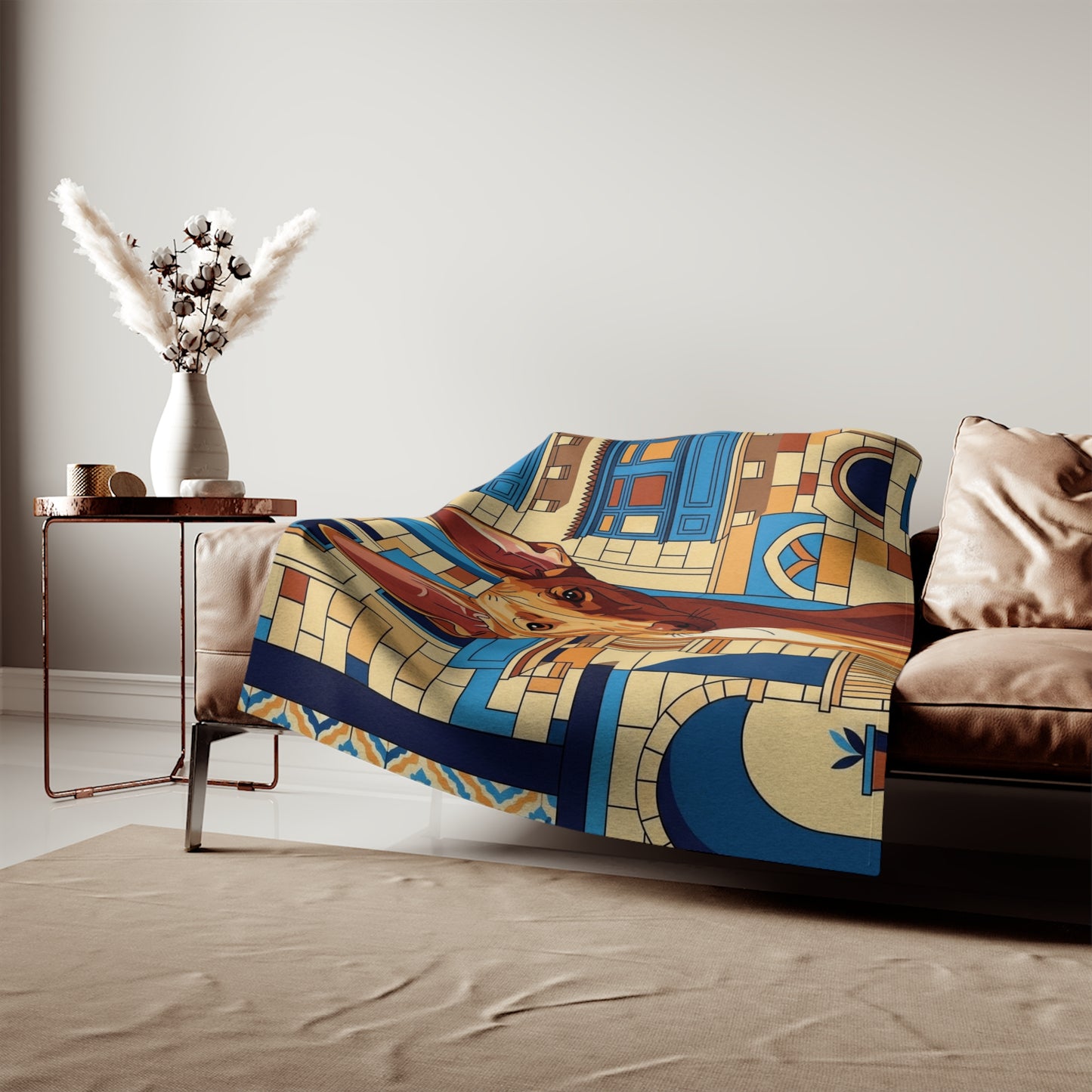 Pharaoh Hound Sweatshirt Blanket