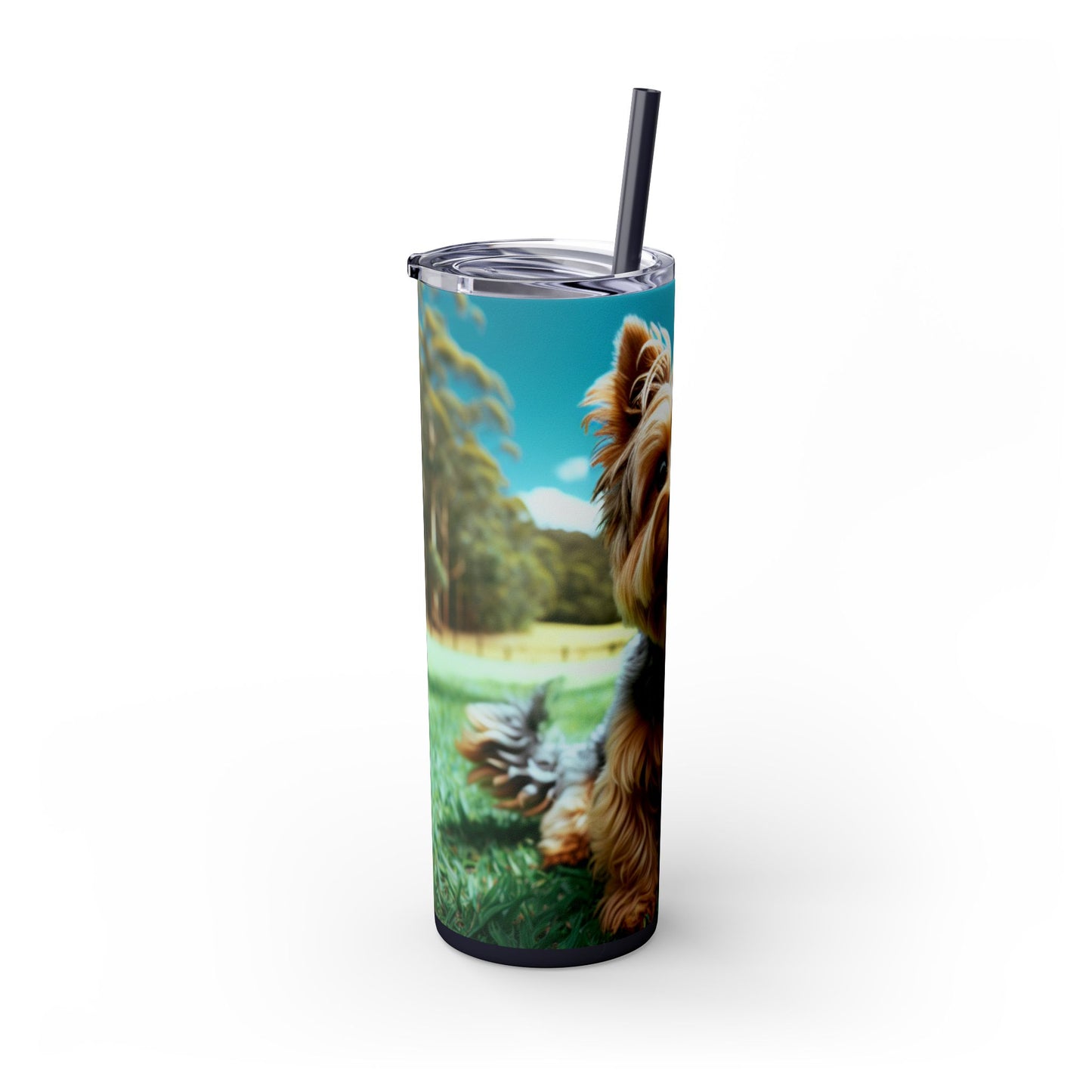 Australian Terrier Tumbler with Straw, 20oz