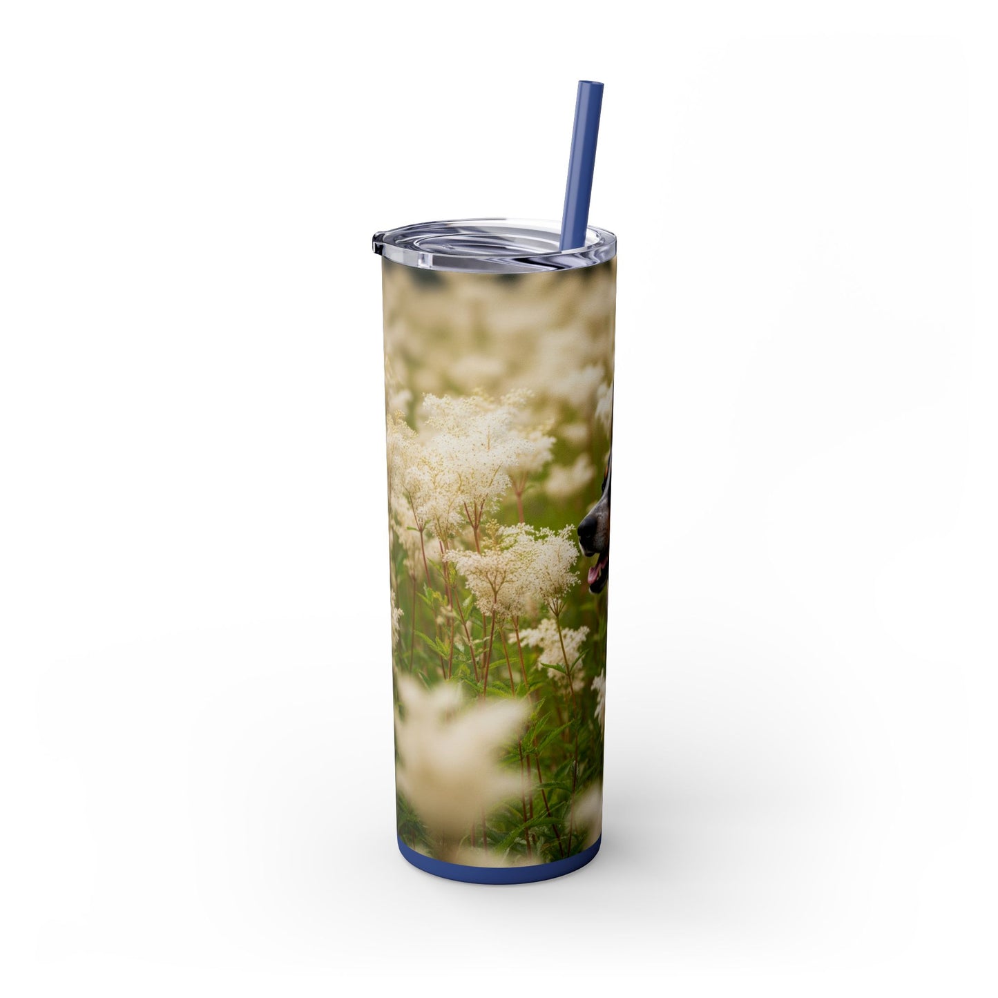 Lancashire Heeler Tumbler with Straw, 20oz