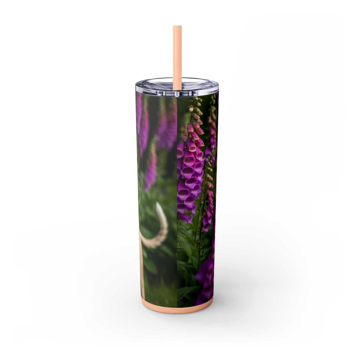 Whippet Skinny Tumbler with Straw, 20oz