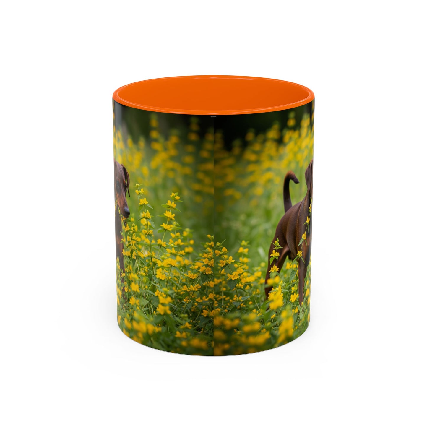 German Pinscher Accent Coffee Mug - Perfect Gift for Dog Lovers