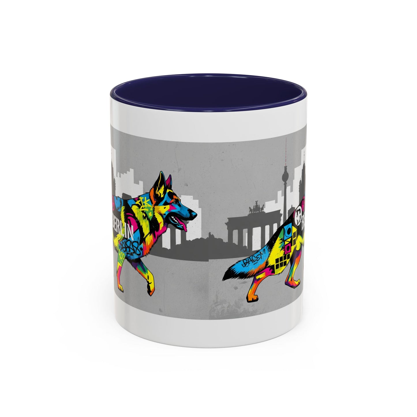 German Shepherd Accent Coffee Mug - Perfect Gift for Dog Lovers