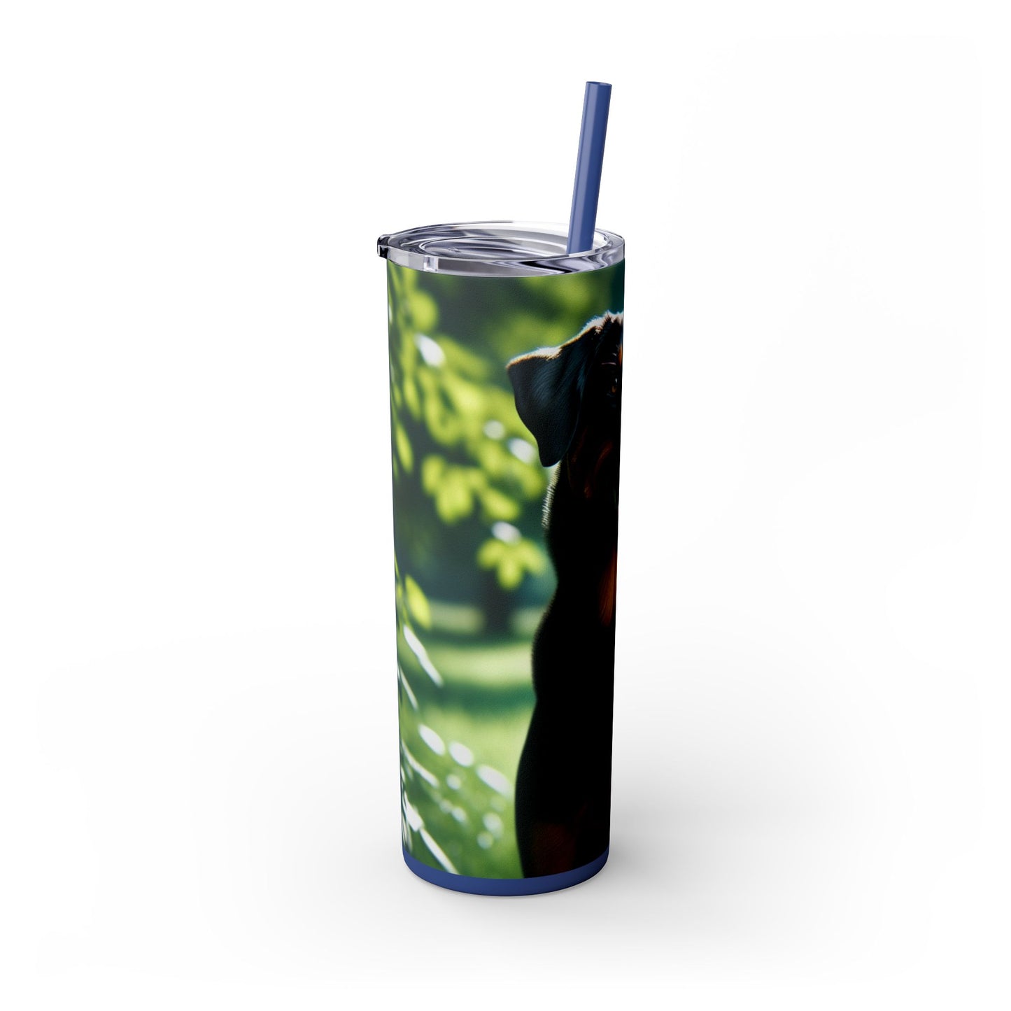 Beauceron Tumbler with Straw, 20oz