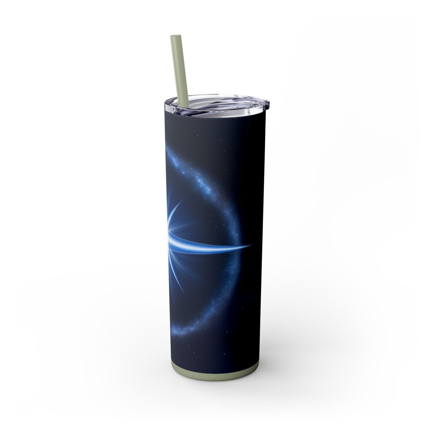 North Star Skinny Tumbler with Straw, 20oz