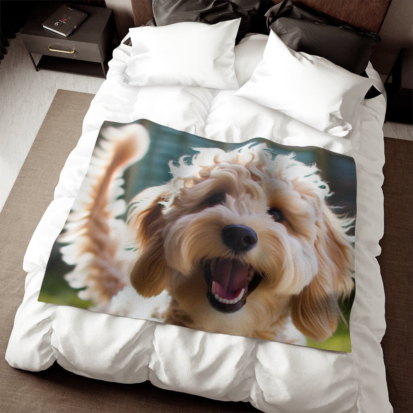 Groodle Sweatshirt Blanket