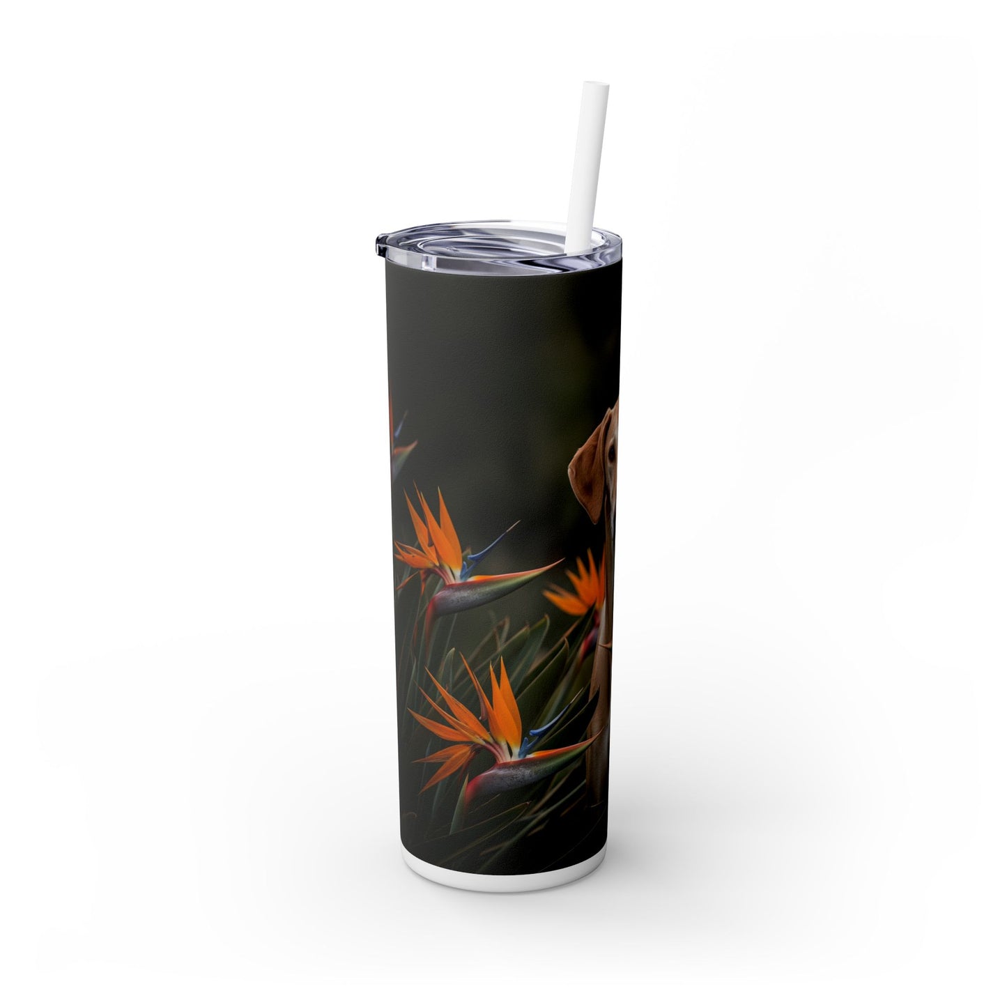 Azawakh Tumbler with Straw, 20oz