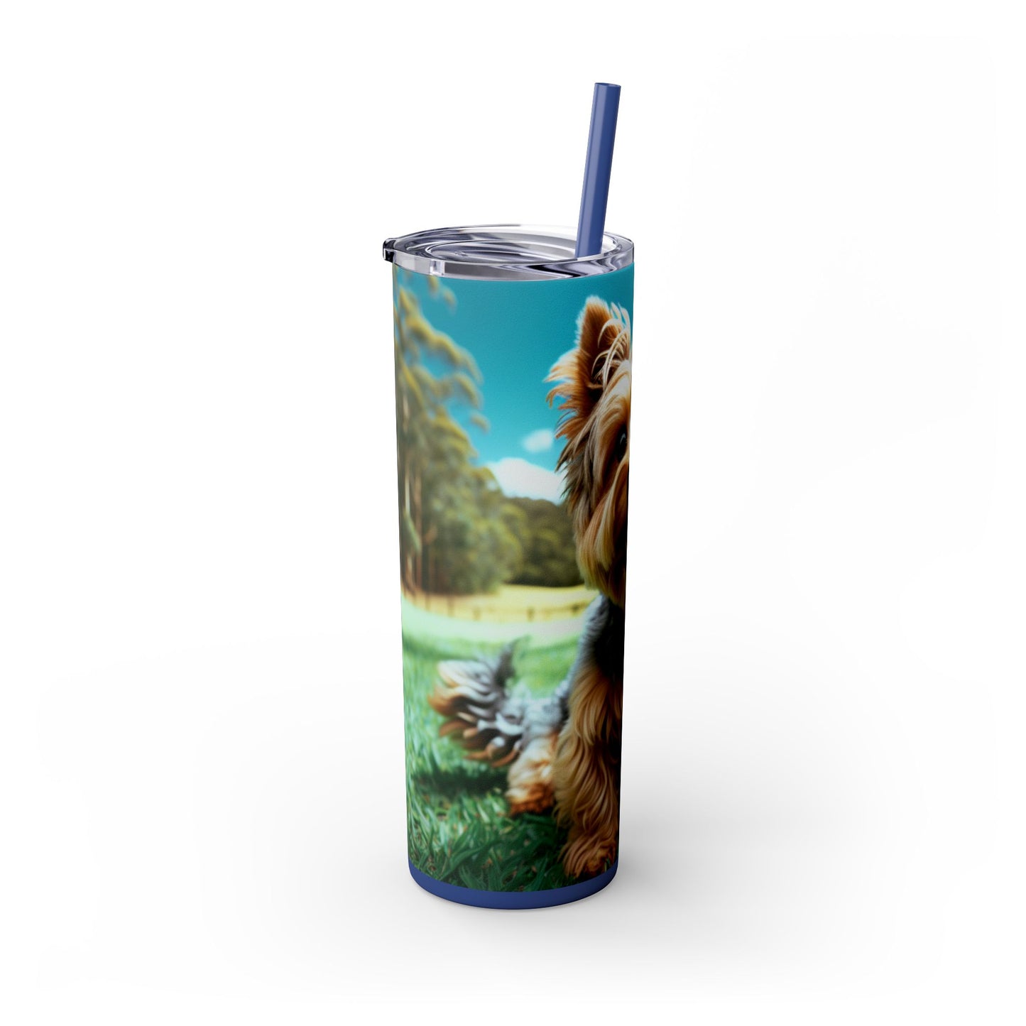 Australian Terrier Tumbler with Straw, 20oz