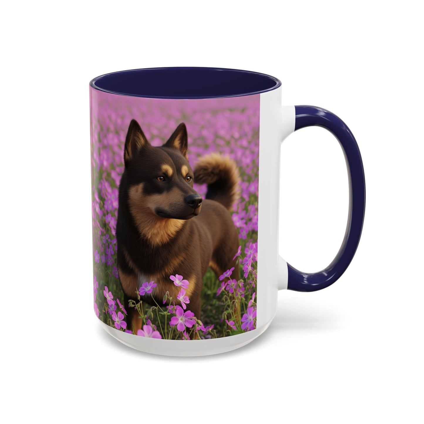 Cadabomb Okami Accent Coffee Mug - Perfect Gift for Dog Lovers