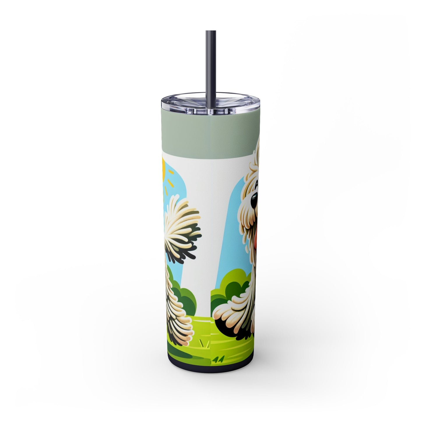 Komondor Tumbler with Straw, 20oz