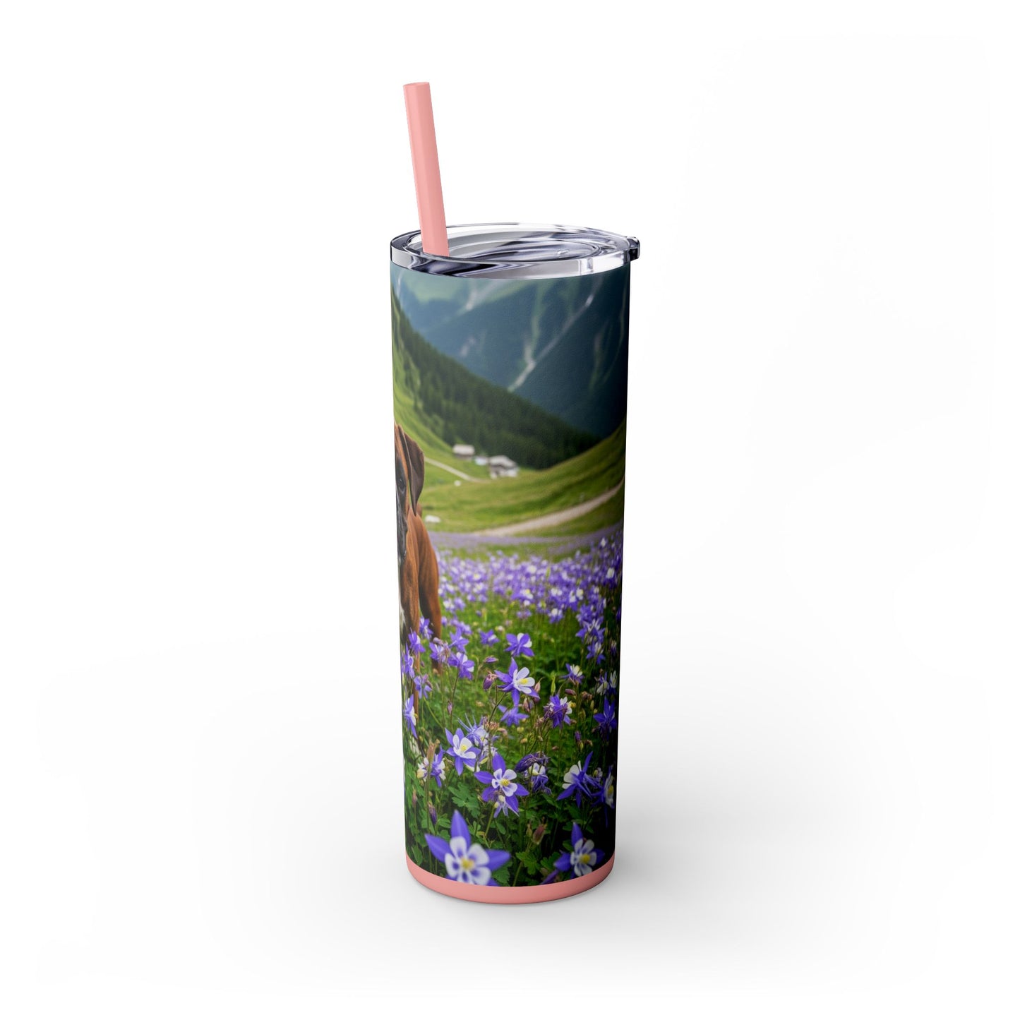 Boxer Tumbler with Straw, 20oz