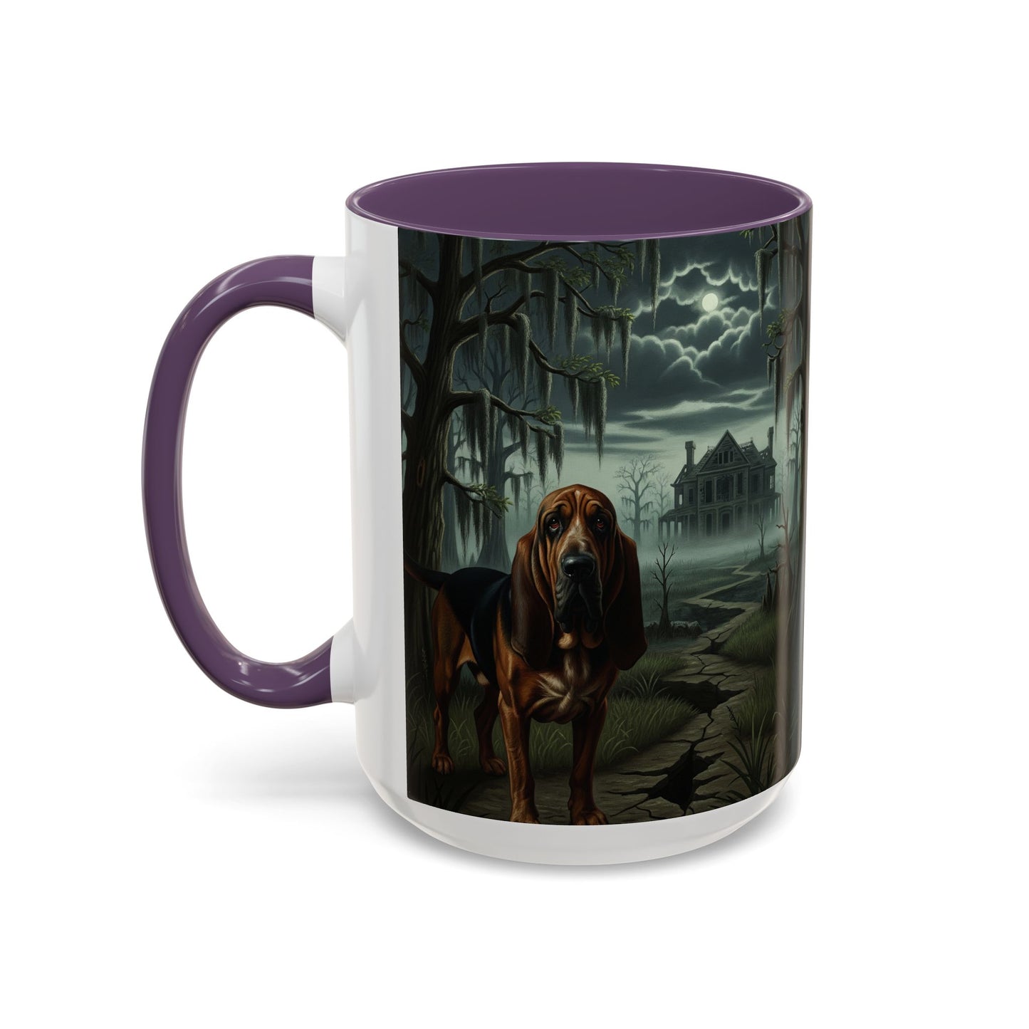 Bloodhound Accent Coffee Mug - Perfect Gift for Dog Lovers