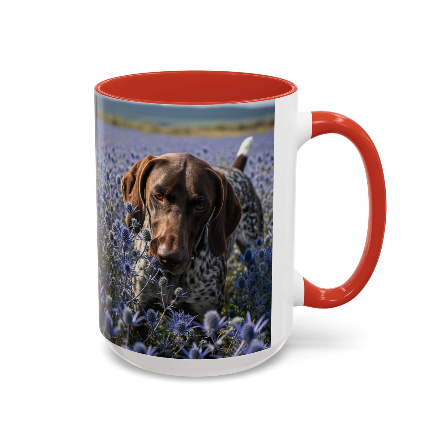 German Shorthaired Pointer Accent Coffee Mug - Perfect Gift for Dog Lovers