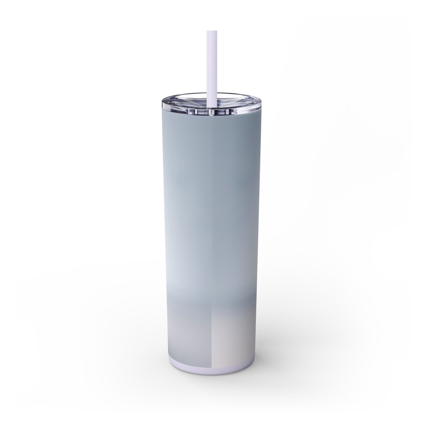 Miniature Bull Terrier Tumbler with Straw, 20oz