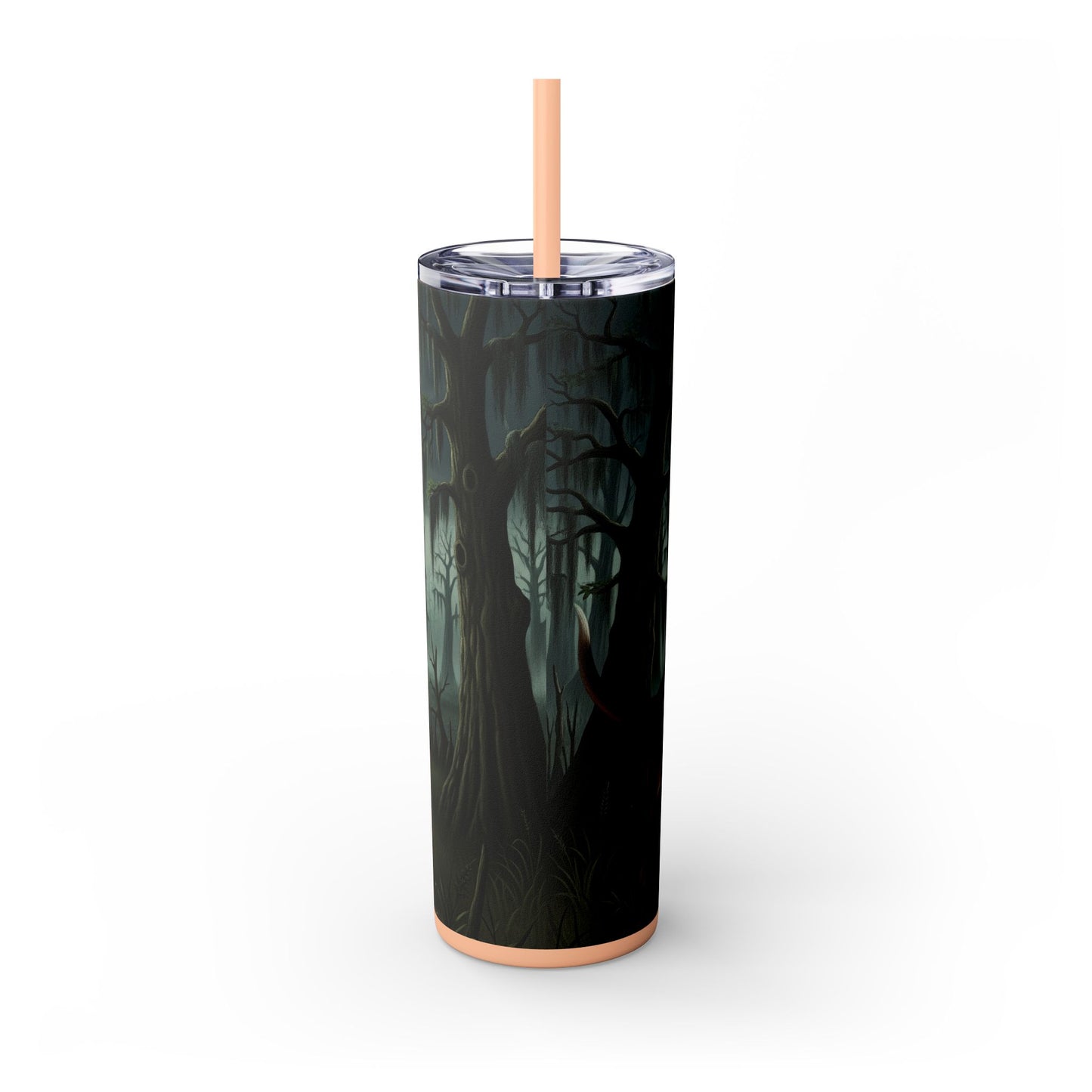 Bloodhound Skinny Tumbler with Straw, 20oz
