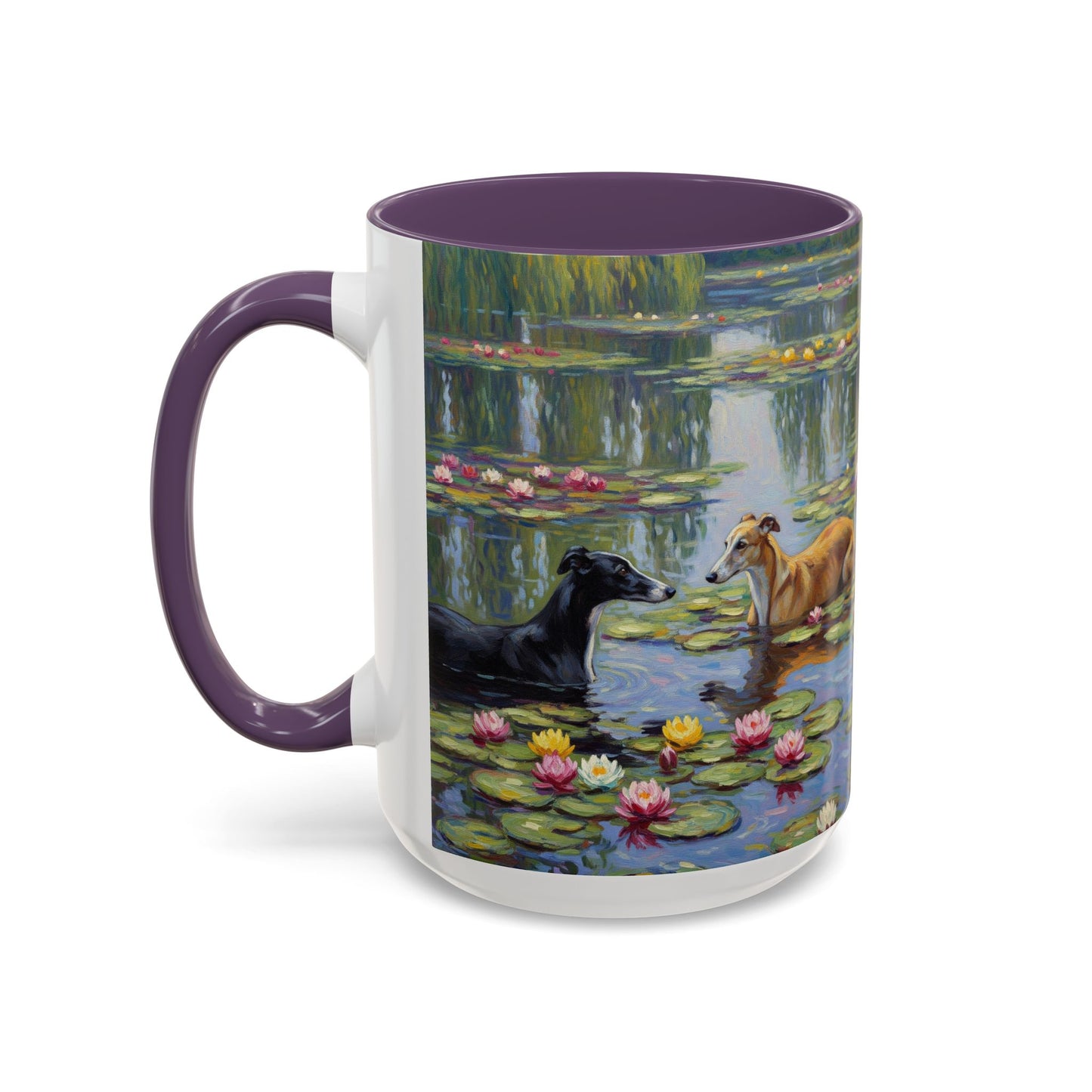 Greyhound Accent Coffee Mug - Perfect Gift for Dog Lovers