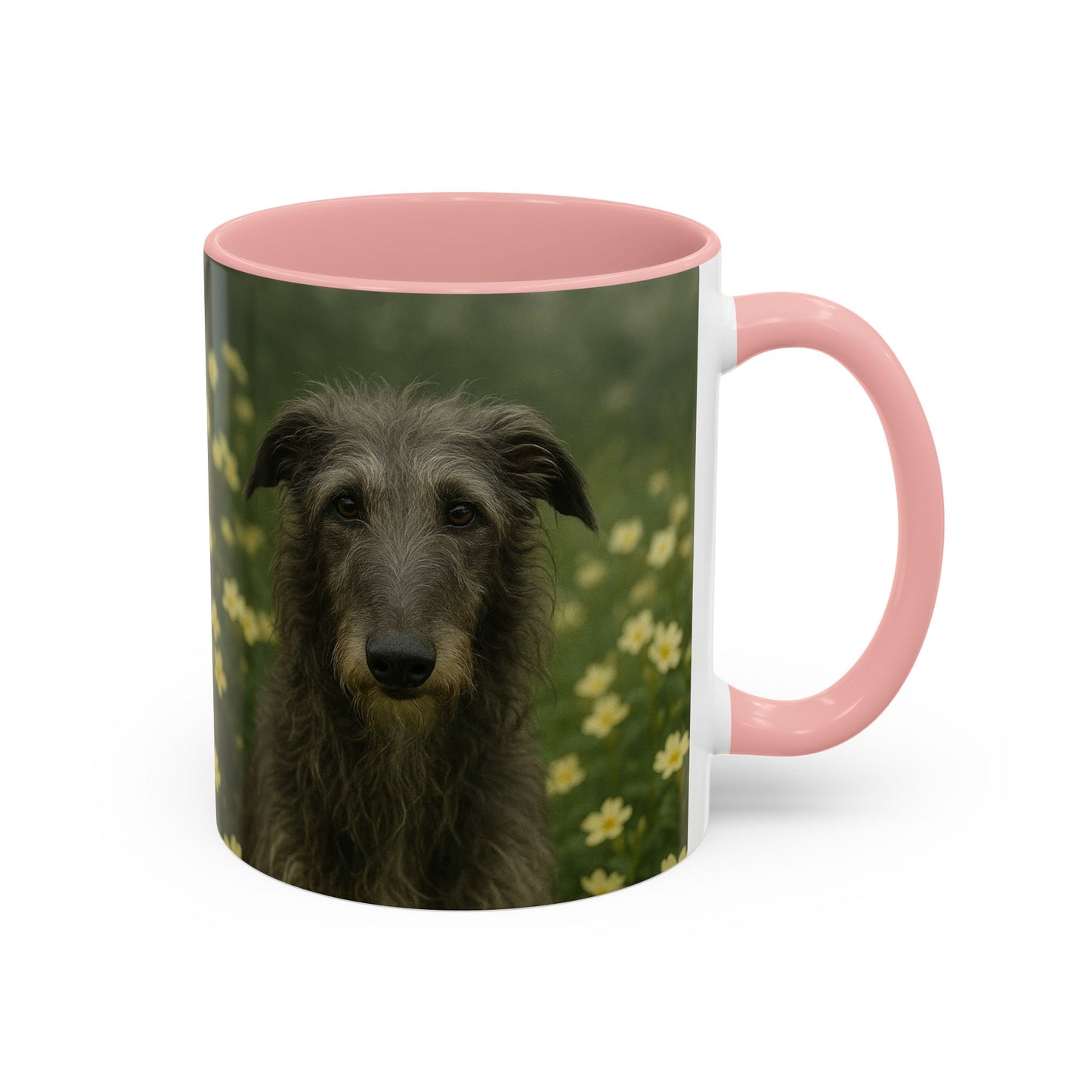 Scottish Deerhound Accent Coffee Mug - Perfect Gift for Dog Lovers