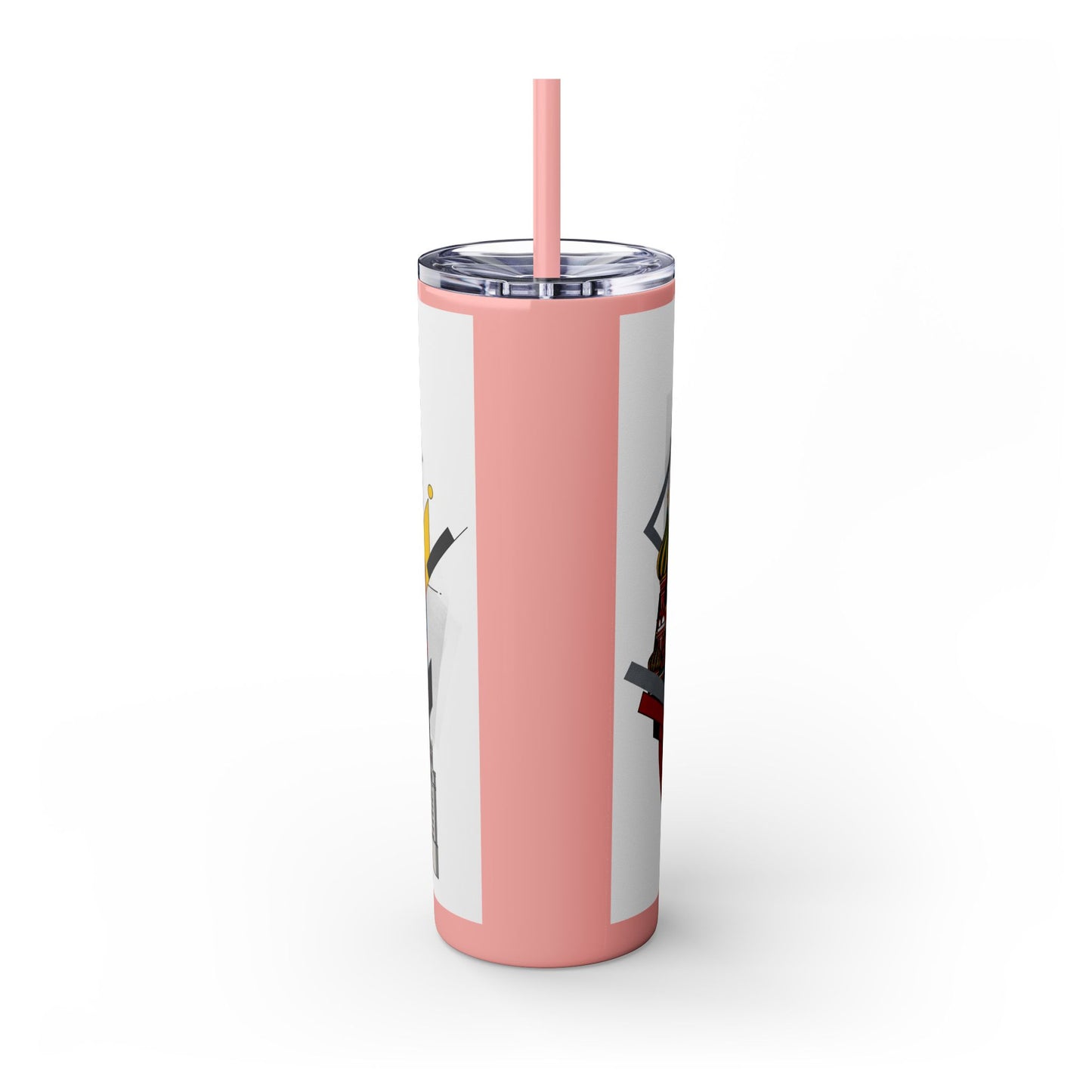 Russian Toy Skinny Tumbler with Straw, 20oz