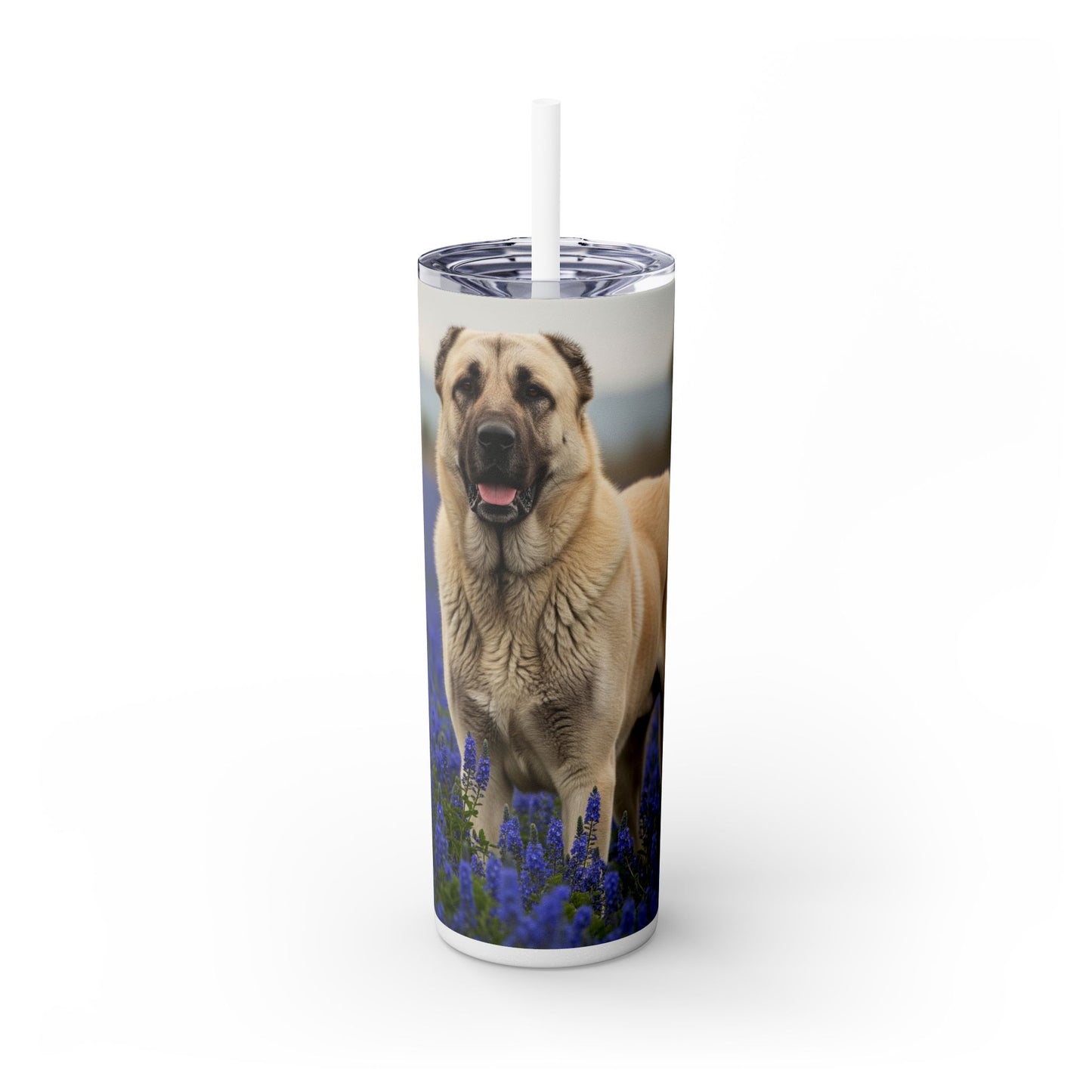 Kangal Shepherd Dog Tumbler with Straw, 20oz