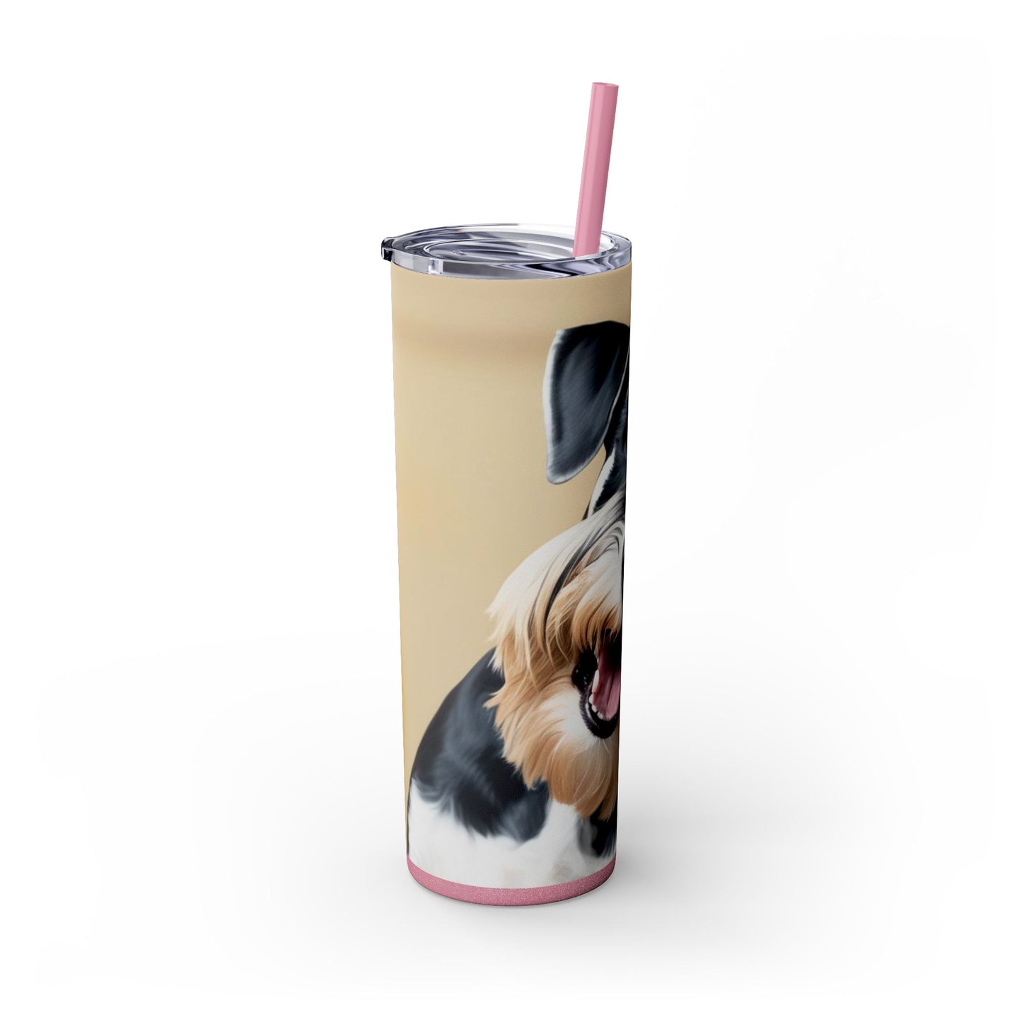 Giant Schnauzer Tumbler with Straw, 20oz