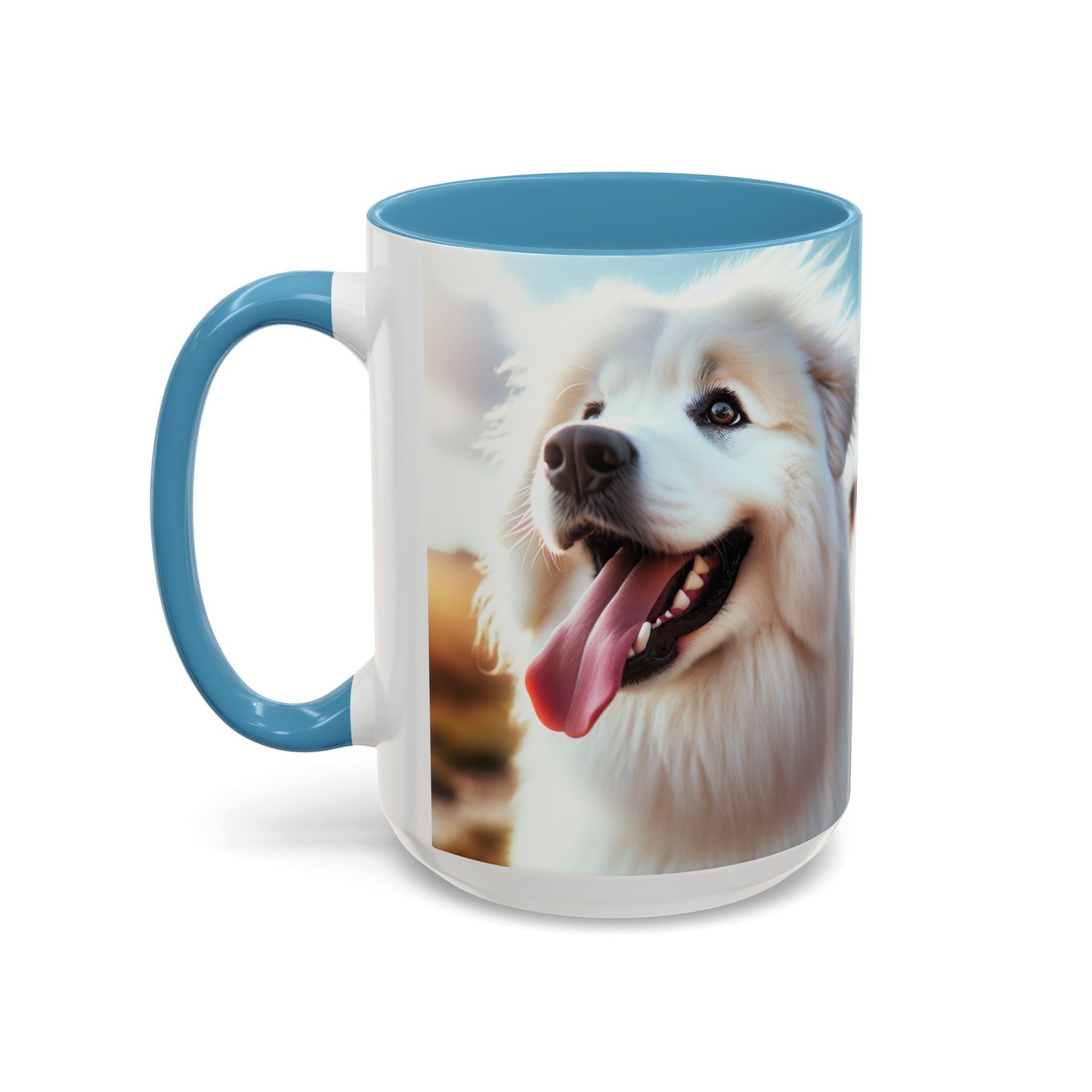 Pyrenean Mountain Dog Accent Coffee Mug - Perfect Gift for Dog Lovers
