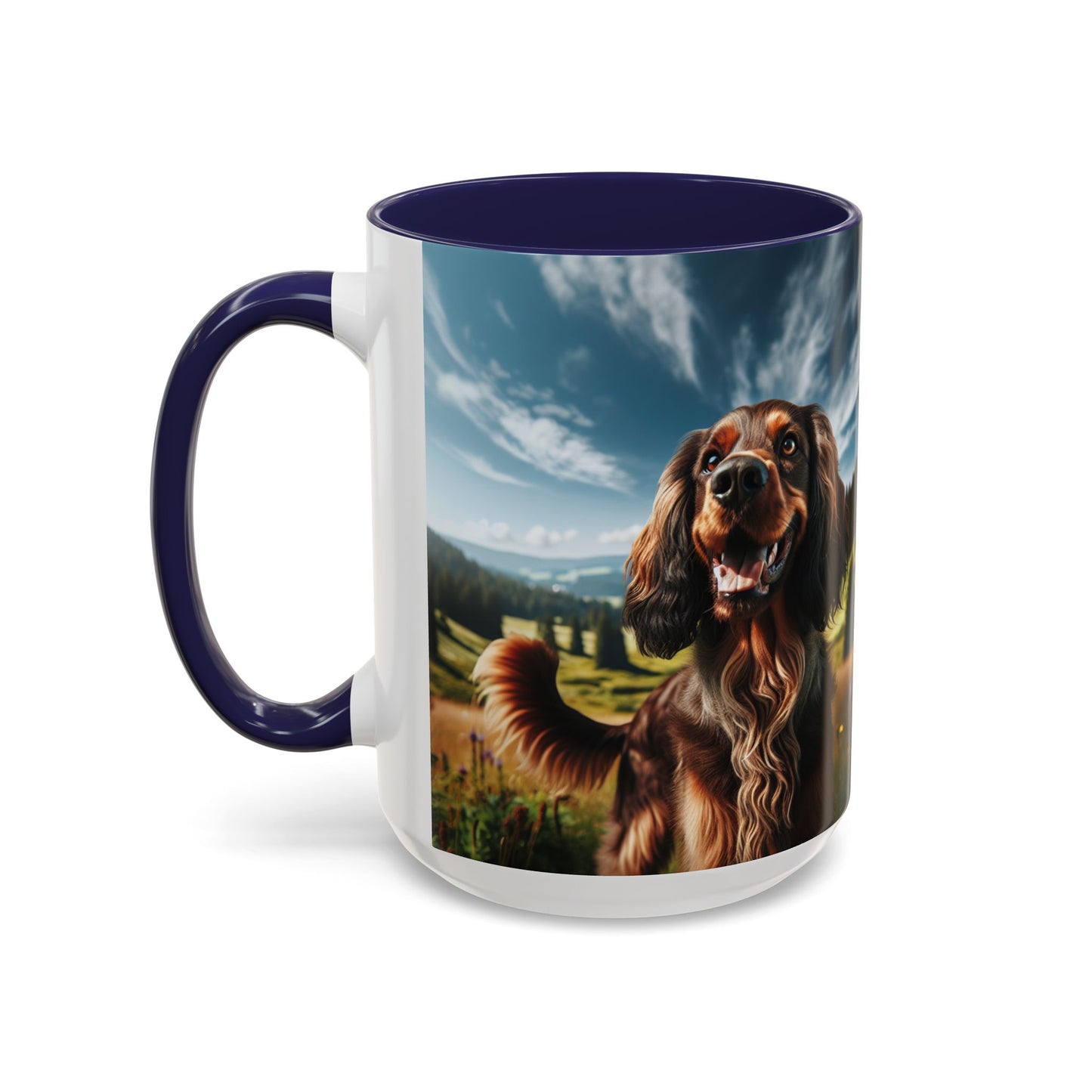 Deutscher Wachtelhund Accent Coffee Mug - Perfect Gift for Dog Lovers