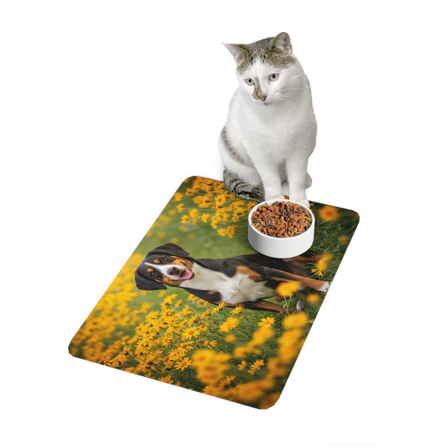Pet Food Mat (12x18) - Entlebucher Mountain Dog