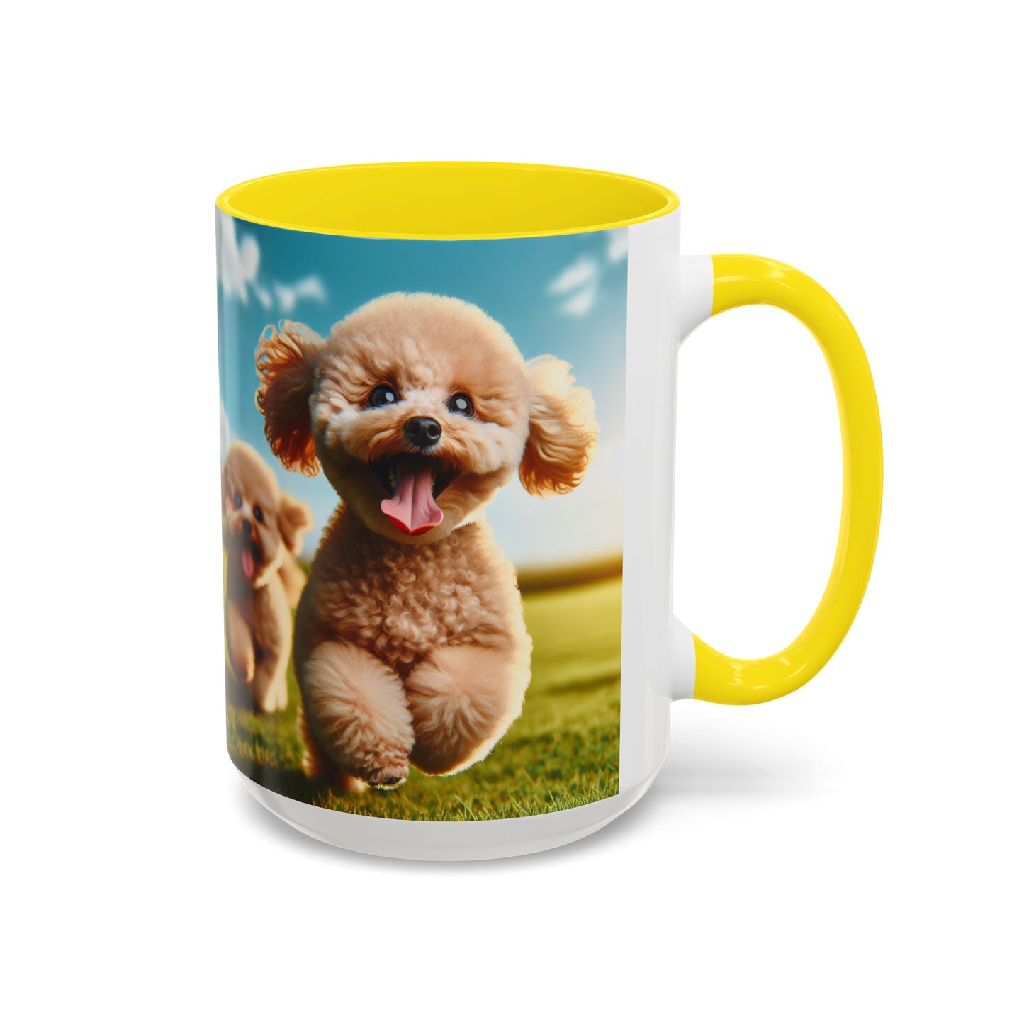 Toy Poodle Accent Coffee Mug - Perfect Gift for Dog Lovers