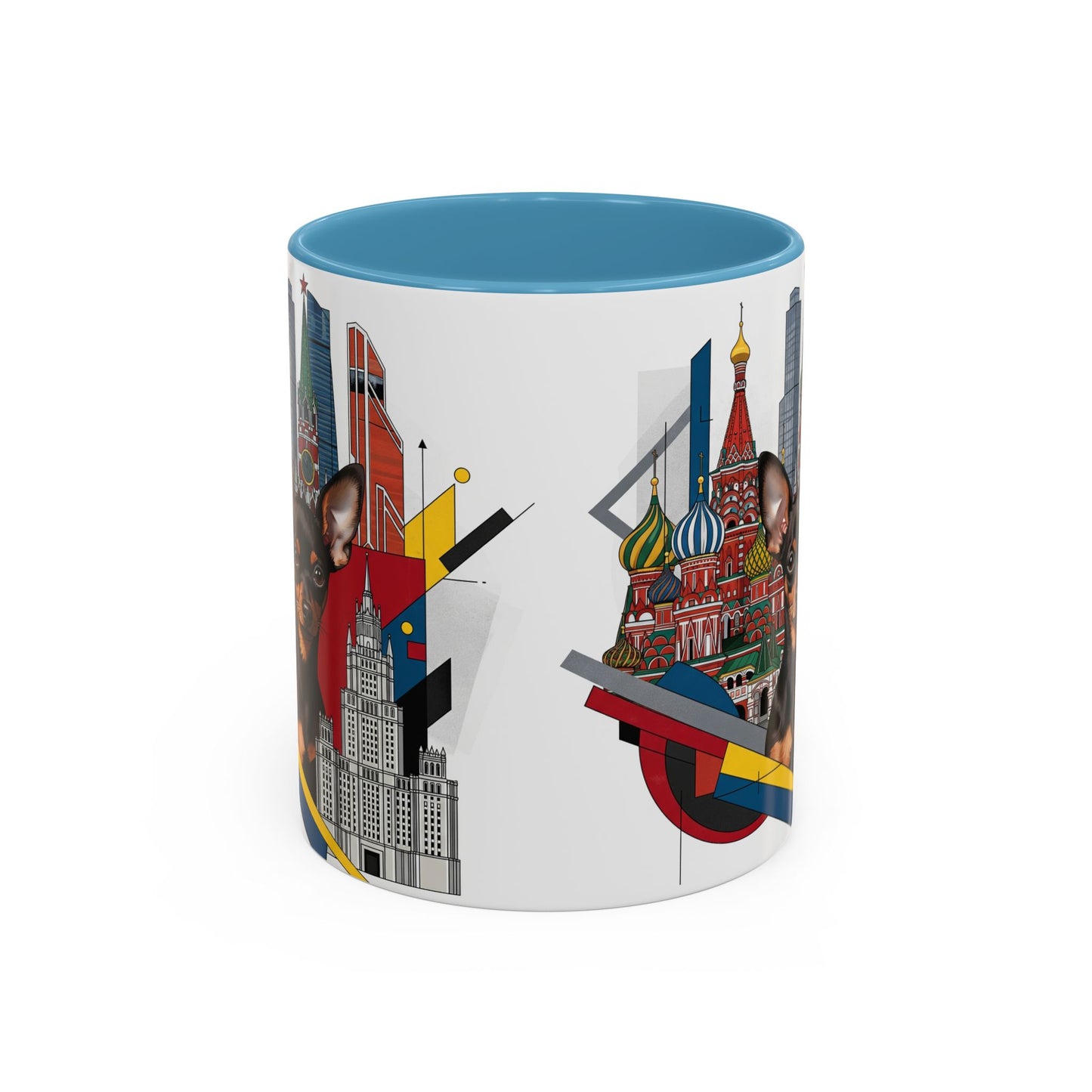 Russian Toy Dog Accent Coffee Mug - Perfect Gift for Dog Lovers