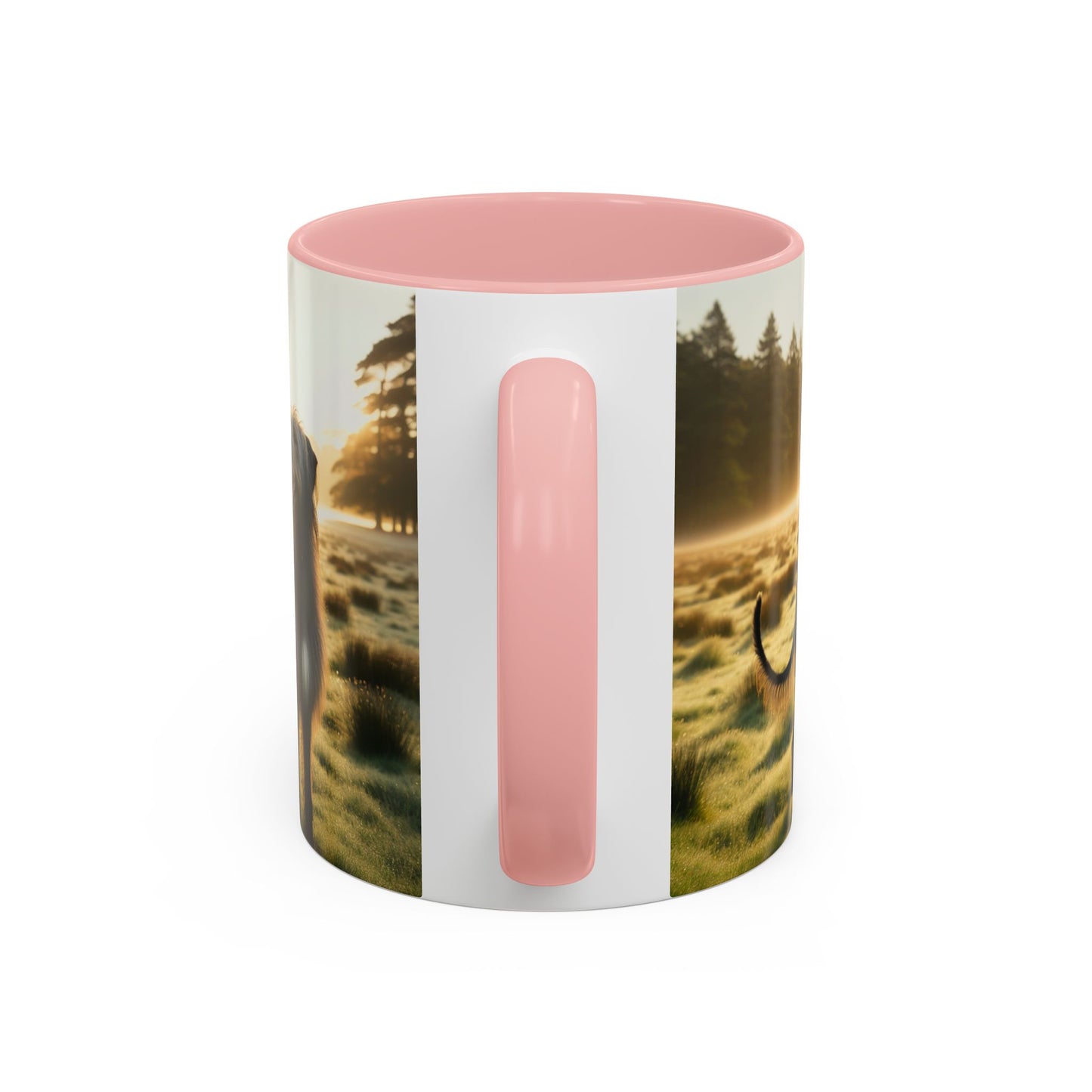 Scottish Deerhound Accent Coffee Mug - Perfect Gift for Dog Lovers
