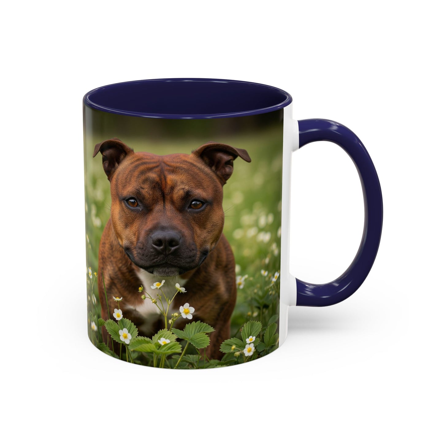 Staffordshire Bull Terrier Accent Coffee Mug - Perfect Gift for Dog Lovers