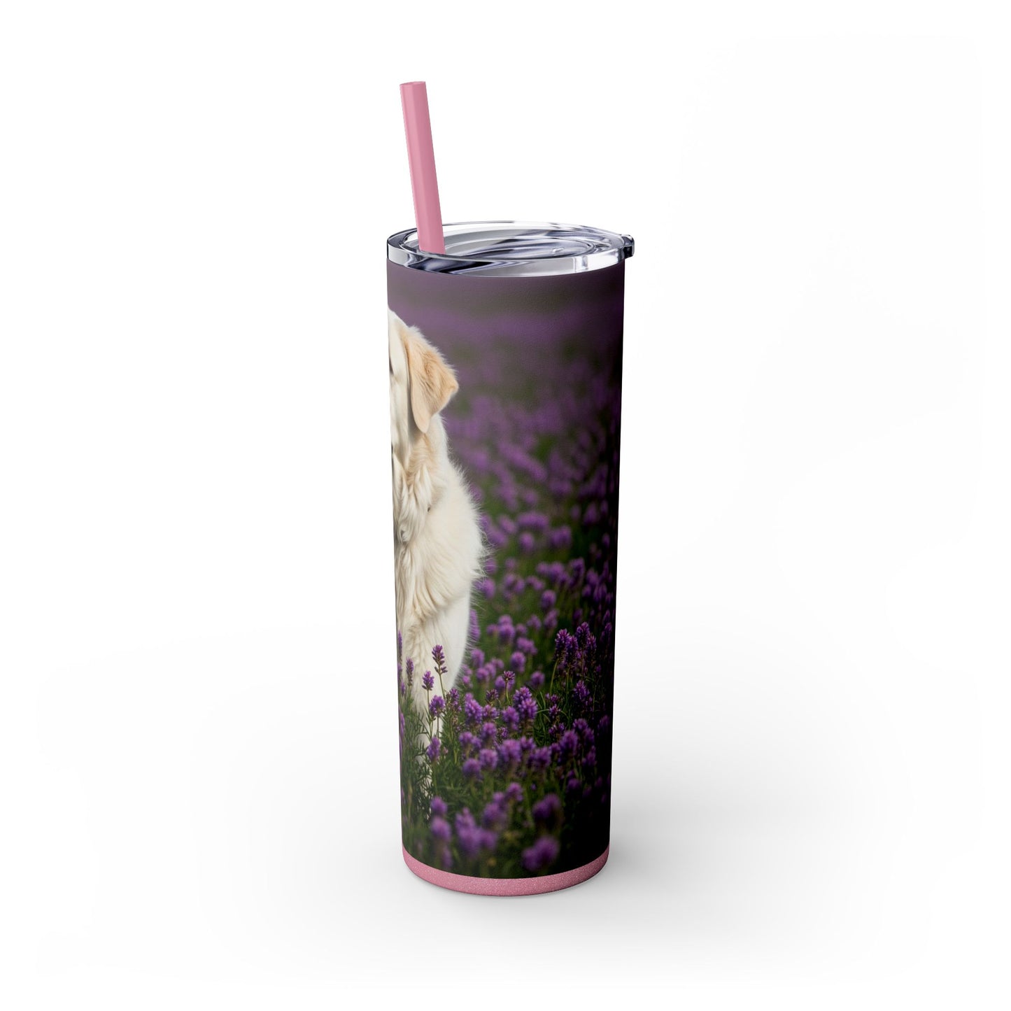 Kuvasz Tumbler with Straw, 20oz