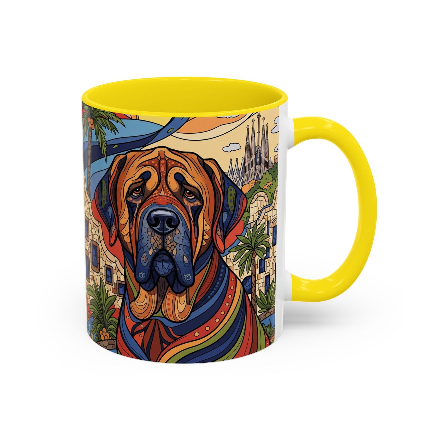 Spanish Mastiff Accent Coffee Mug - Perfect Gift for Dog Lovers