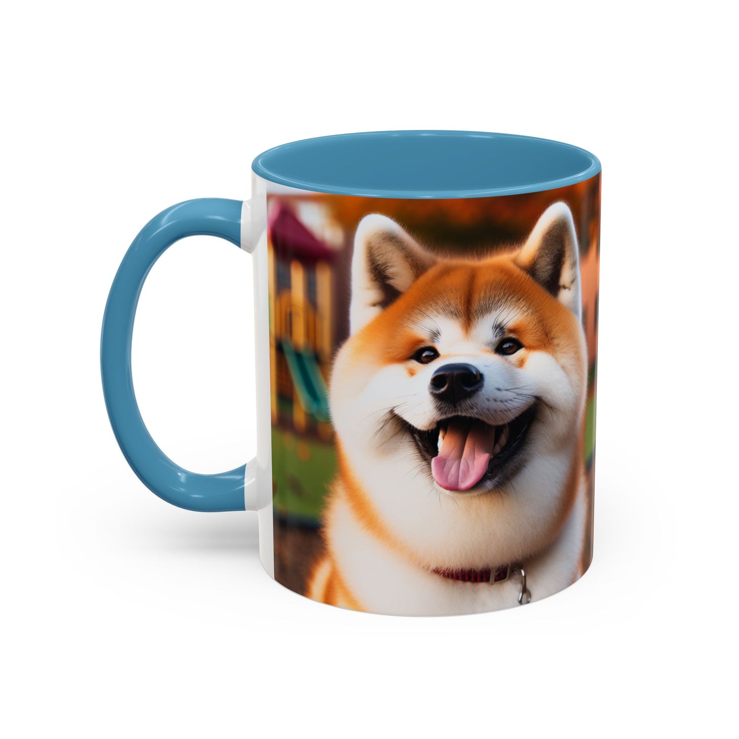 Japanese Akitainu Accent Coffee Mug - Perfect Gift for Dog Lovers
