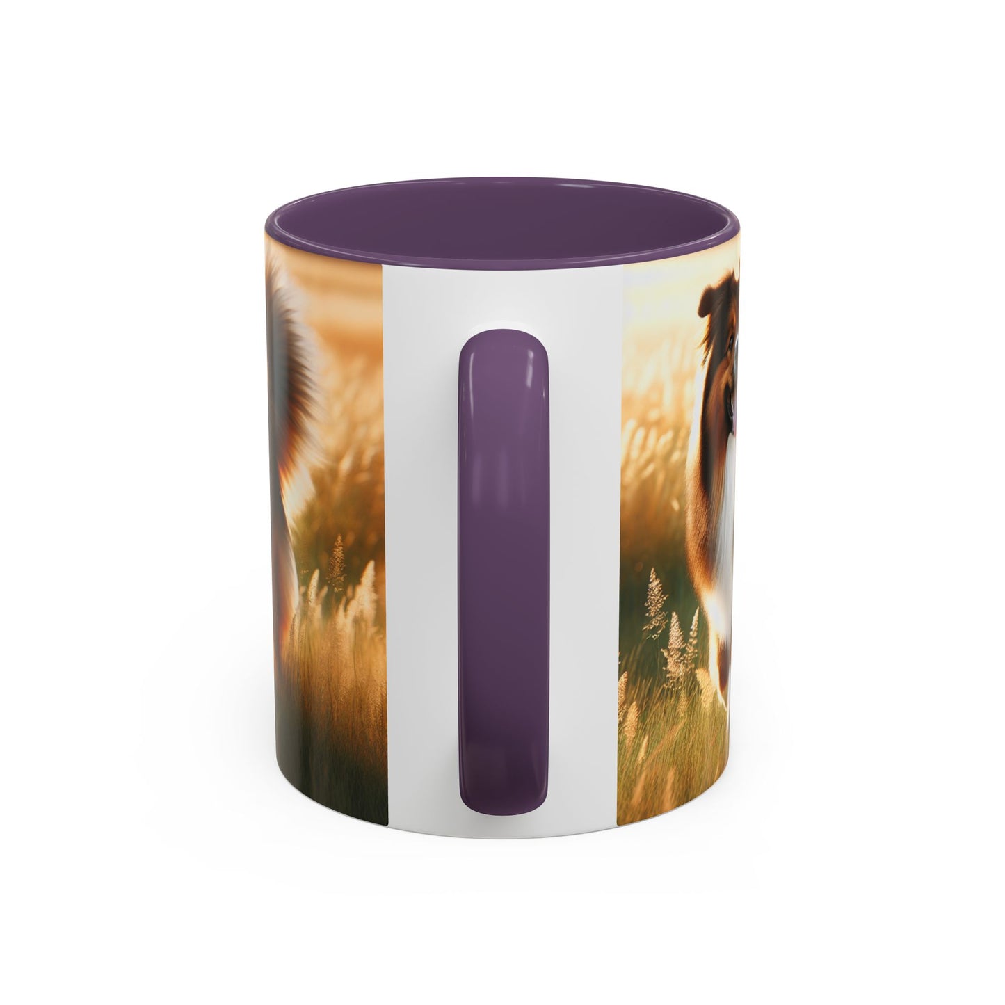 Bohemian Shepherd Accent Coffee Mug - Perfect Gift for Dog Lovers