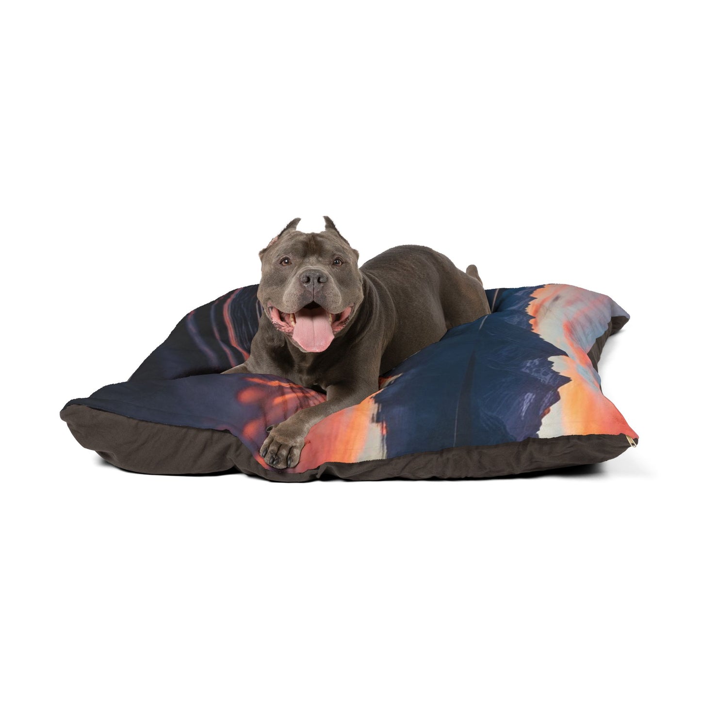 Ripple in a Mountain Lake Pet Bed