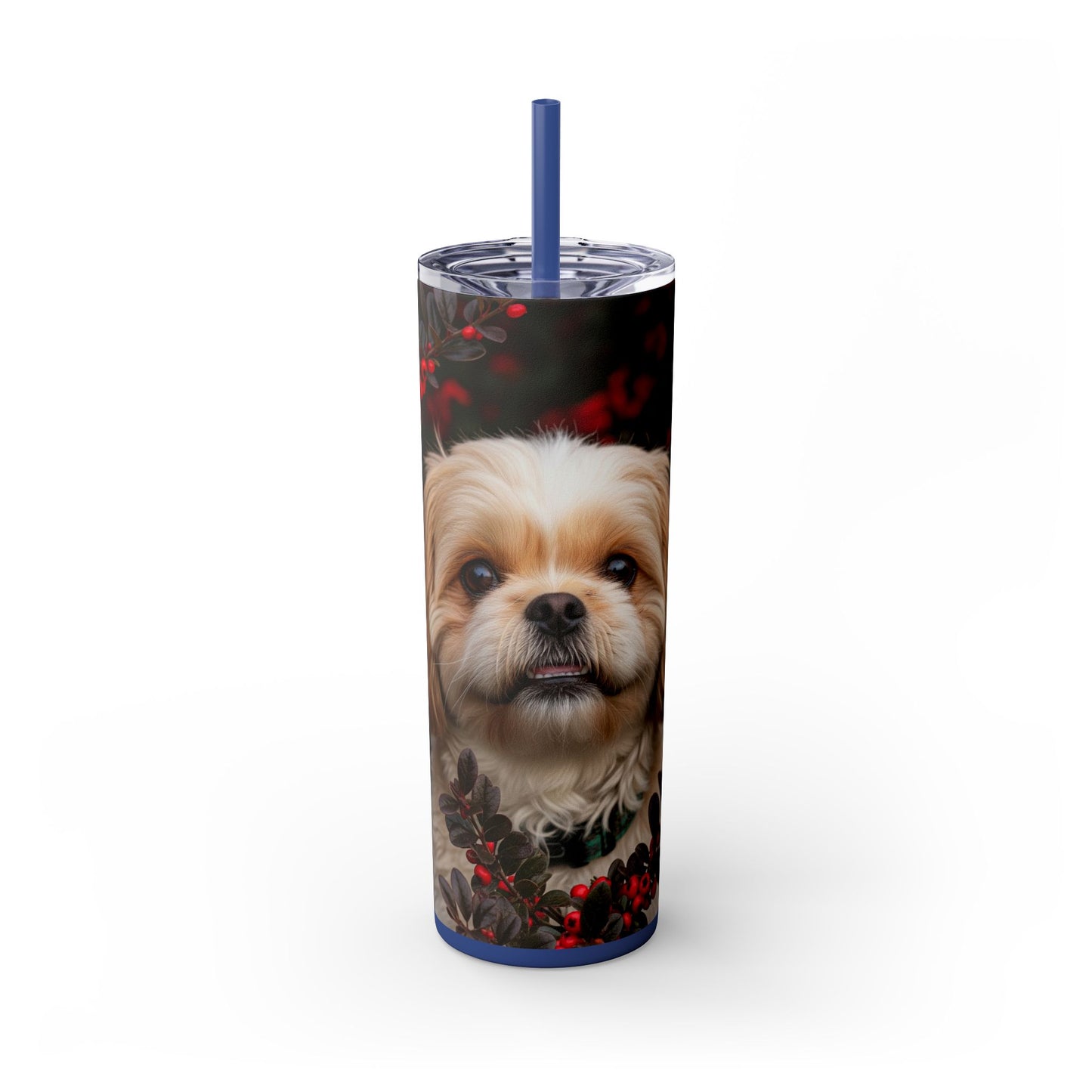 Pekapoo Tumbler with Straw, 20oz