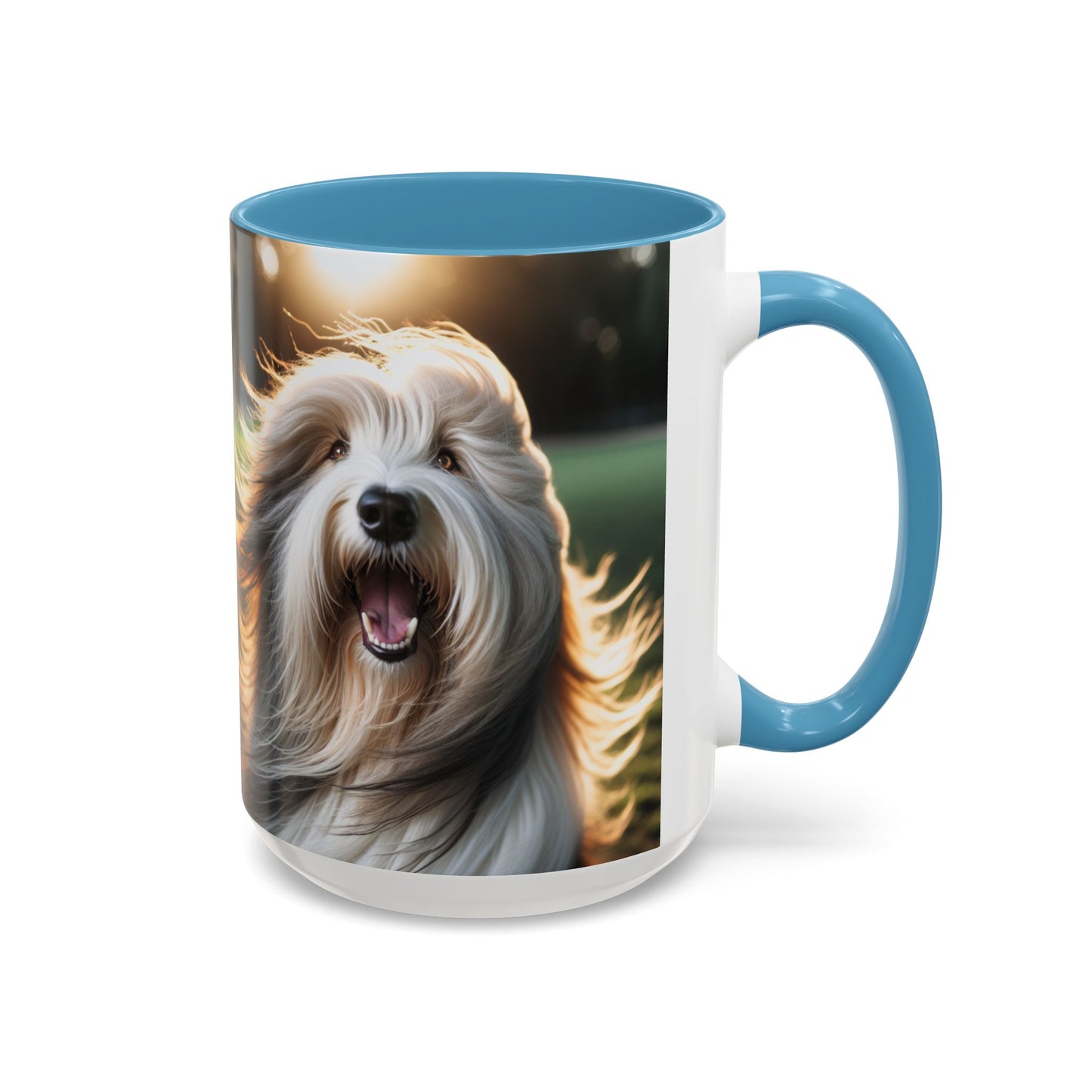 Bearded Collie Accent Coffee Mug - Perfect Gift for Dog Lovers
