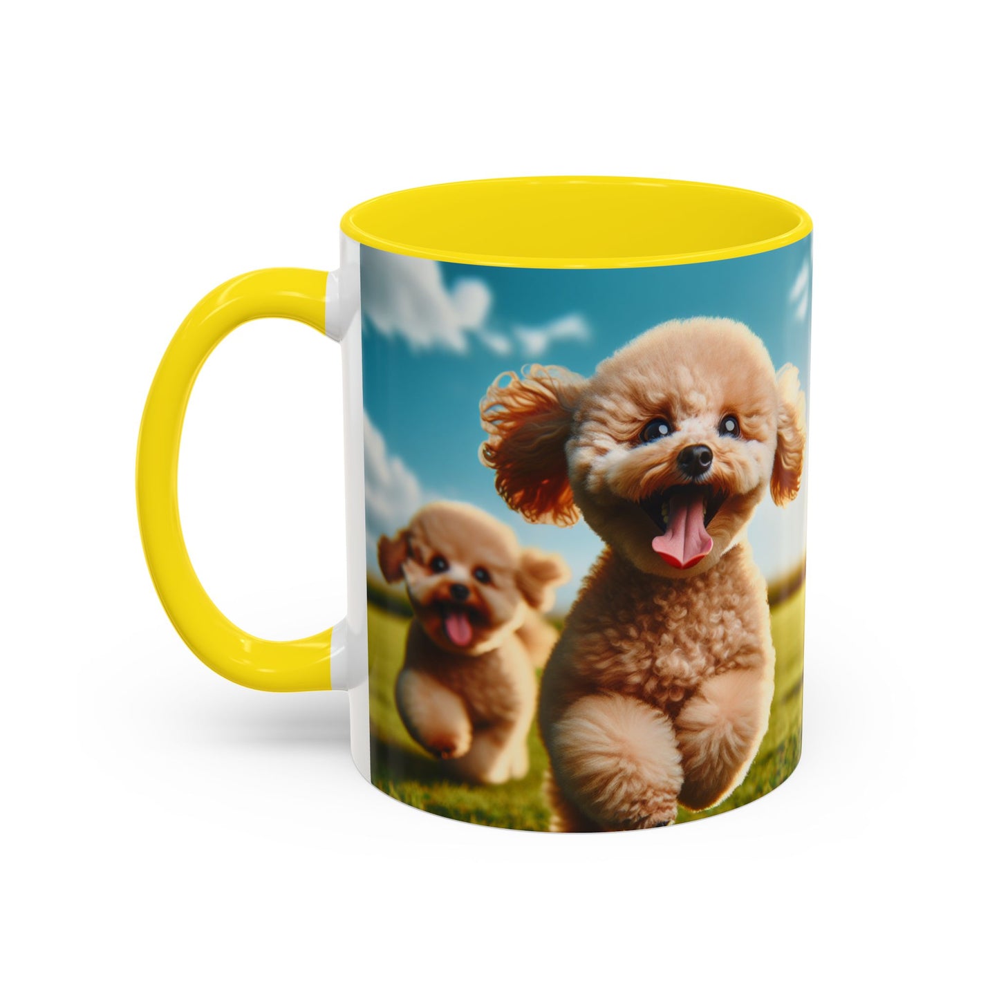 Toy Poodle Accent Coffee Mug - Perfect Gift for Dog Lovers