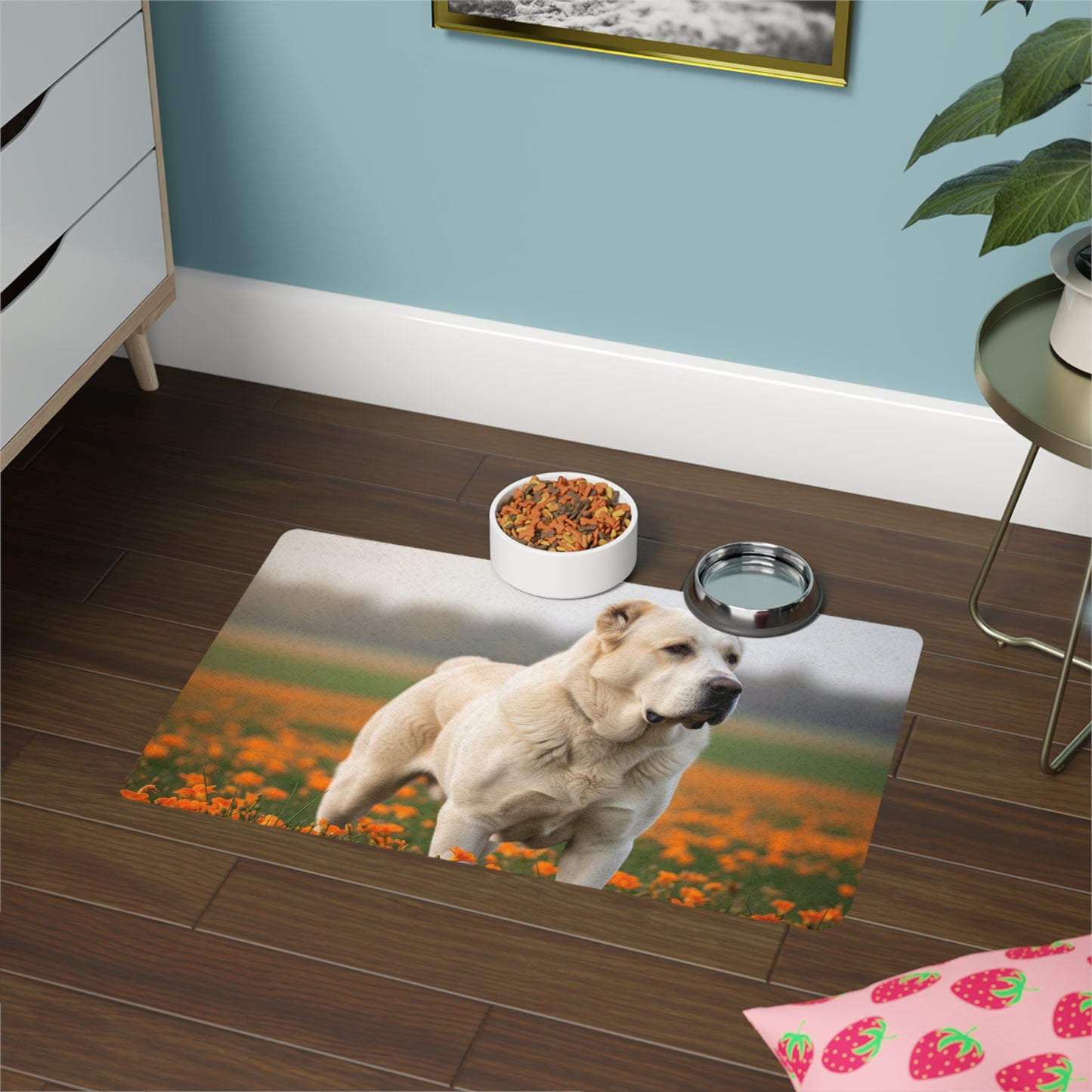 Pet Food Mat (12x18) - Central Asian Shepherd Dog